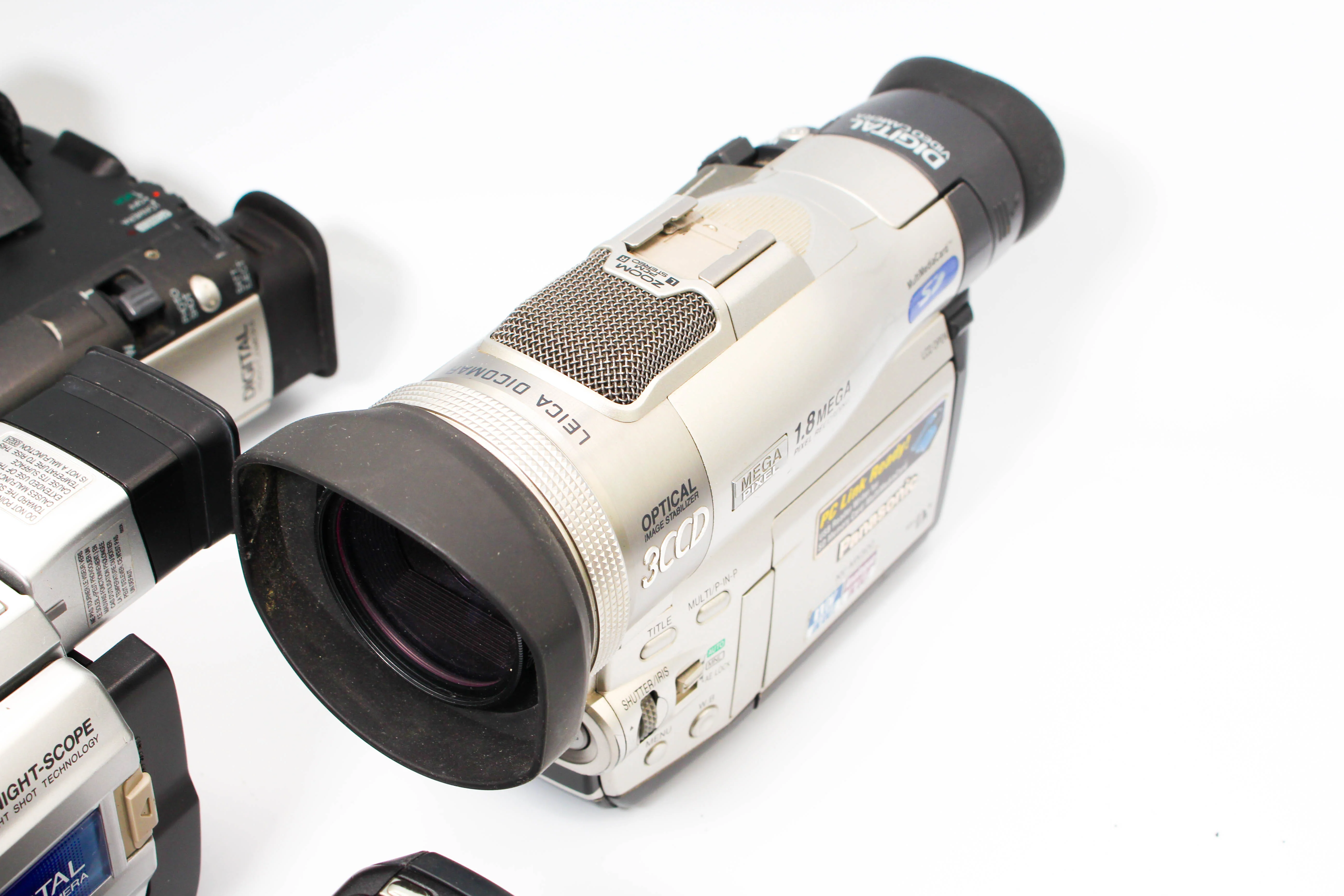 Assorted Faulty Panasonic JVC MiniDV Video Handycam Camcorder Cameras Inc. NV-MX300 NV-DS77 - Image 5