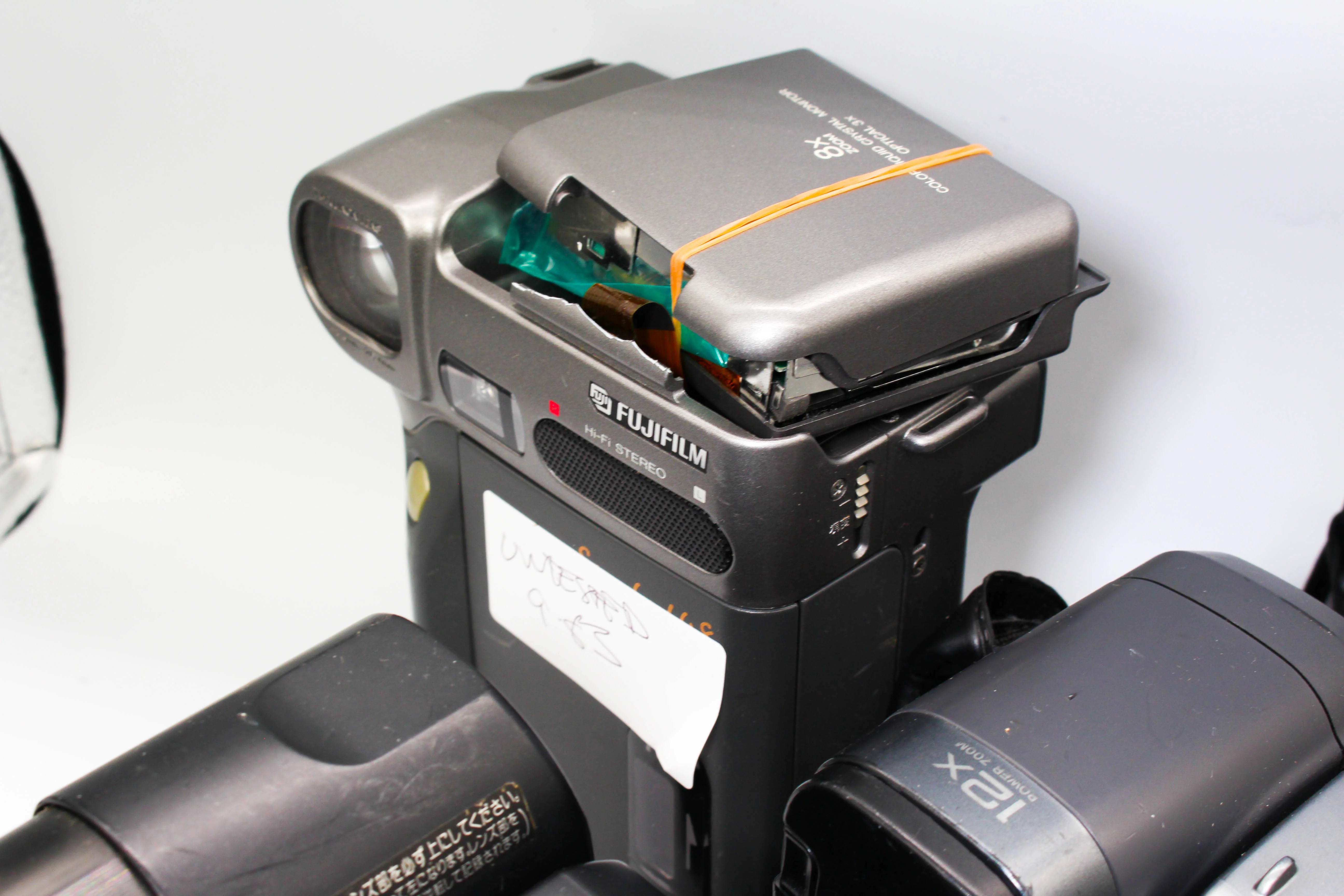 Assorted Faulty Sharp Video8 Hi8 Video Handycam Camcorder Cameras Inc. Sharp Viewcam Sony CCD-SC65 - Image 5