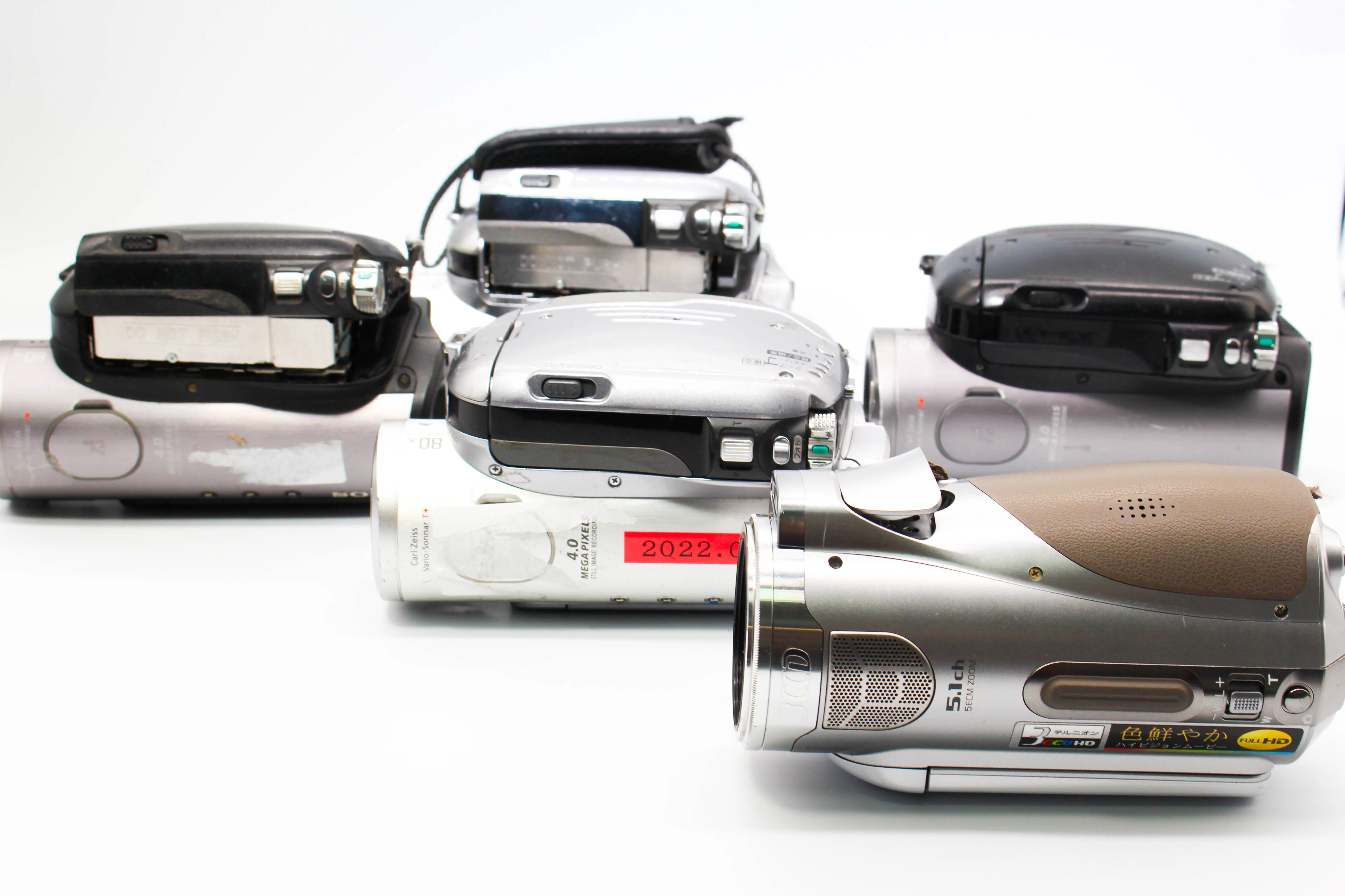 Assorted Faulty Sony HD MiniDV Digital Video Handycam Camcorder Cameras Inc. Sony DCR-HC3 Panasonic HDC-SD1 - Image 9