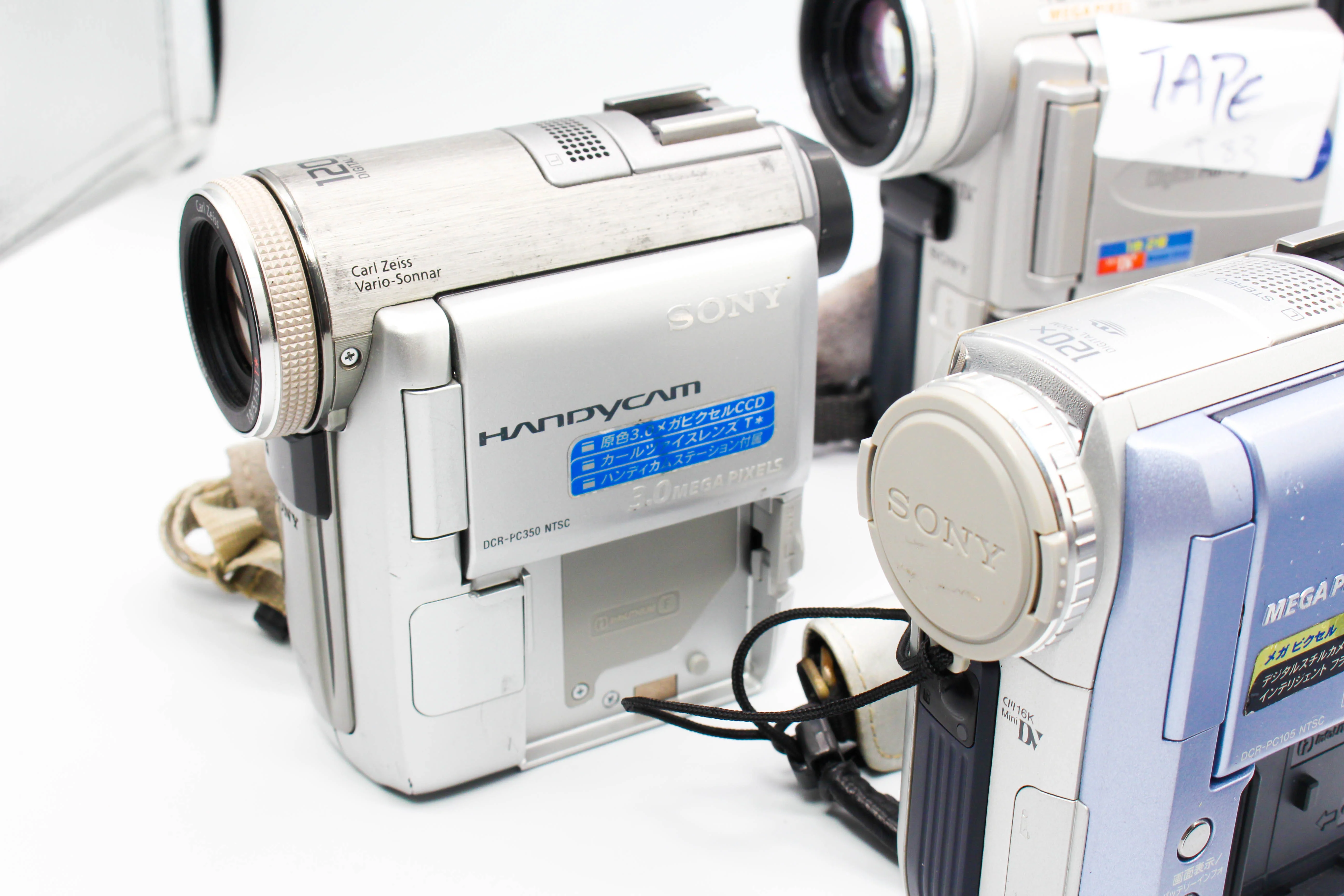 Assorted Faulty Sony MiniDV Digital Video Handycam Camcorder Cameras Inc. Sony DCR-PC100 DCR-PC109 DCR-PC6 - Image 4