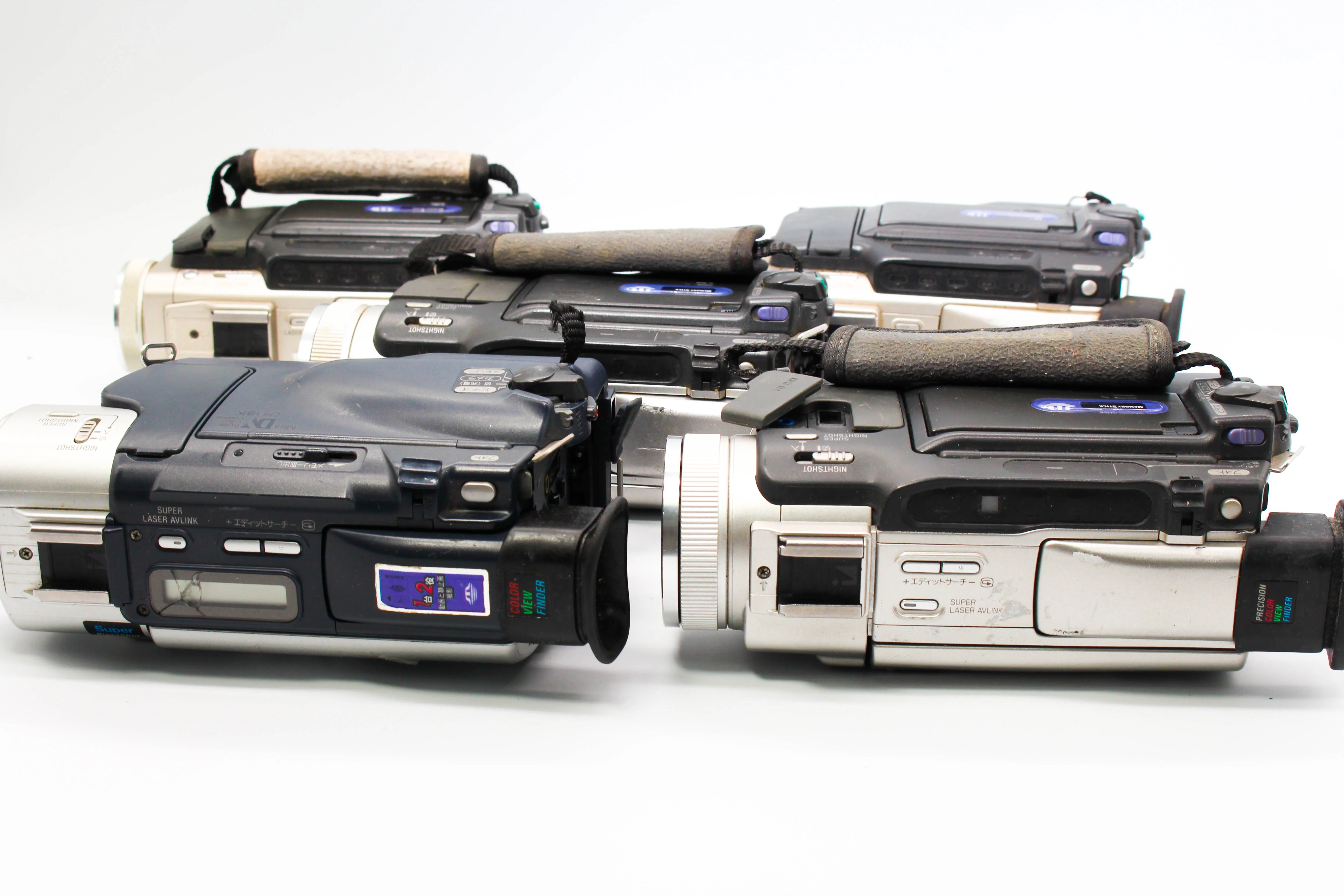 Assorted Faulty Sony MiniDV Digital Video Handycam Camcorder Cameras Inc. Sony DCR-TRV10 DCR-TRV20 - Image 7