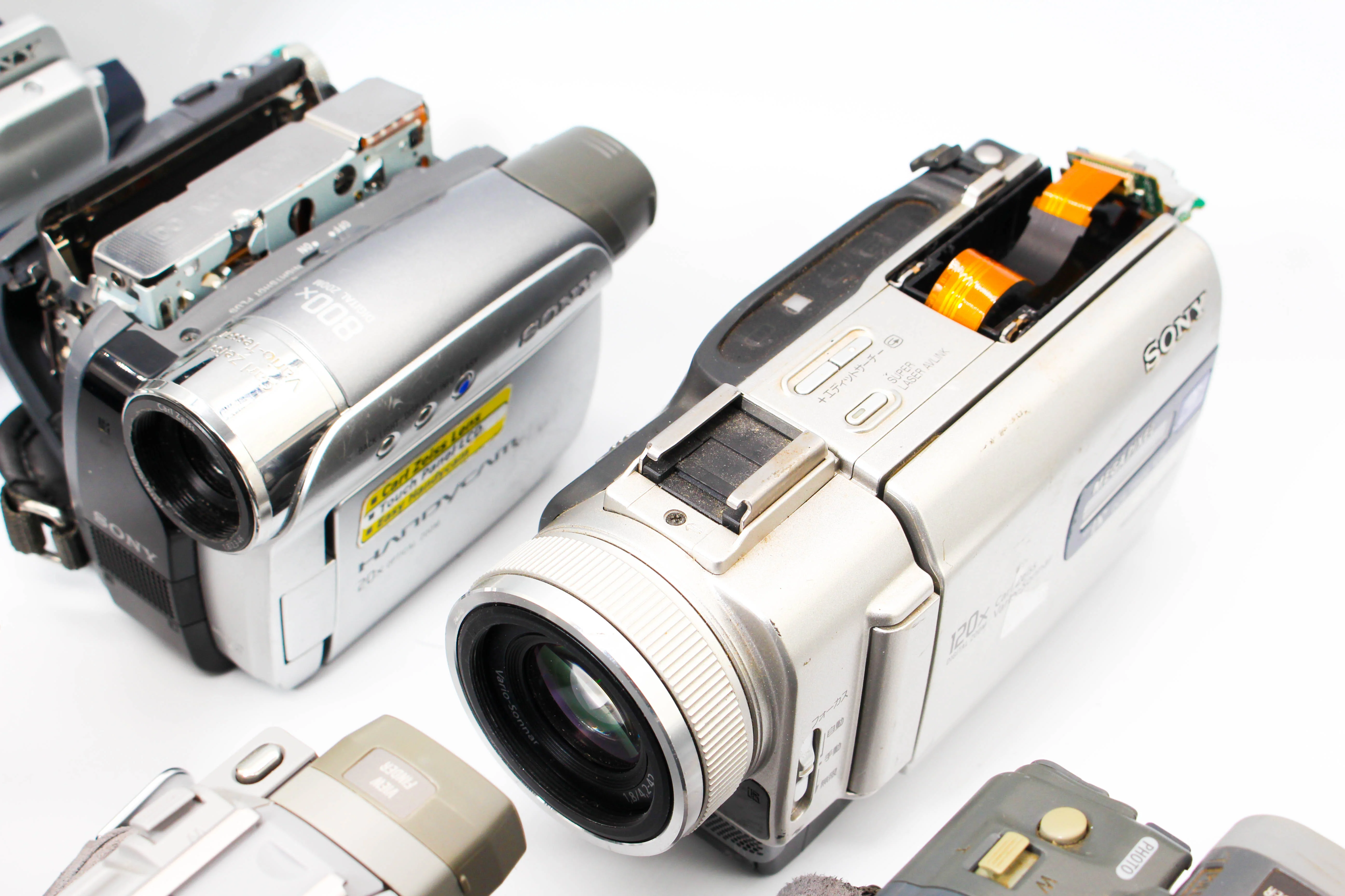 Assorted Faulty Sony MiniDV Digital Video Handycam Camcorder Cameras Inc. Sony DCR-TRV18, DCR-HC18E, DCR-TRV27E - Image 5