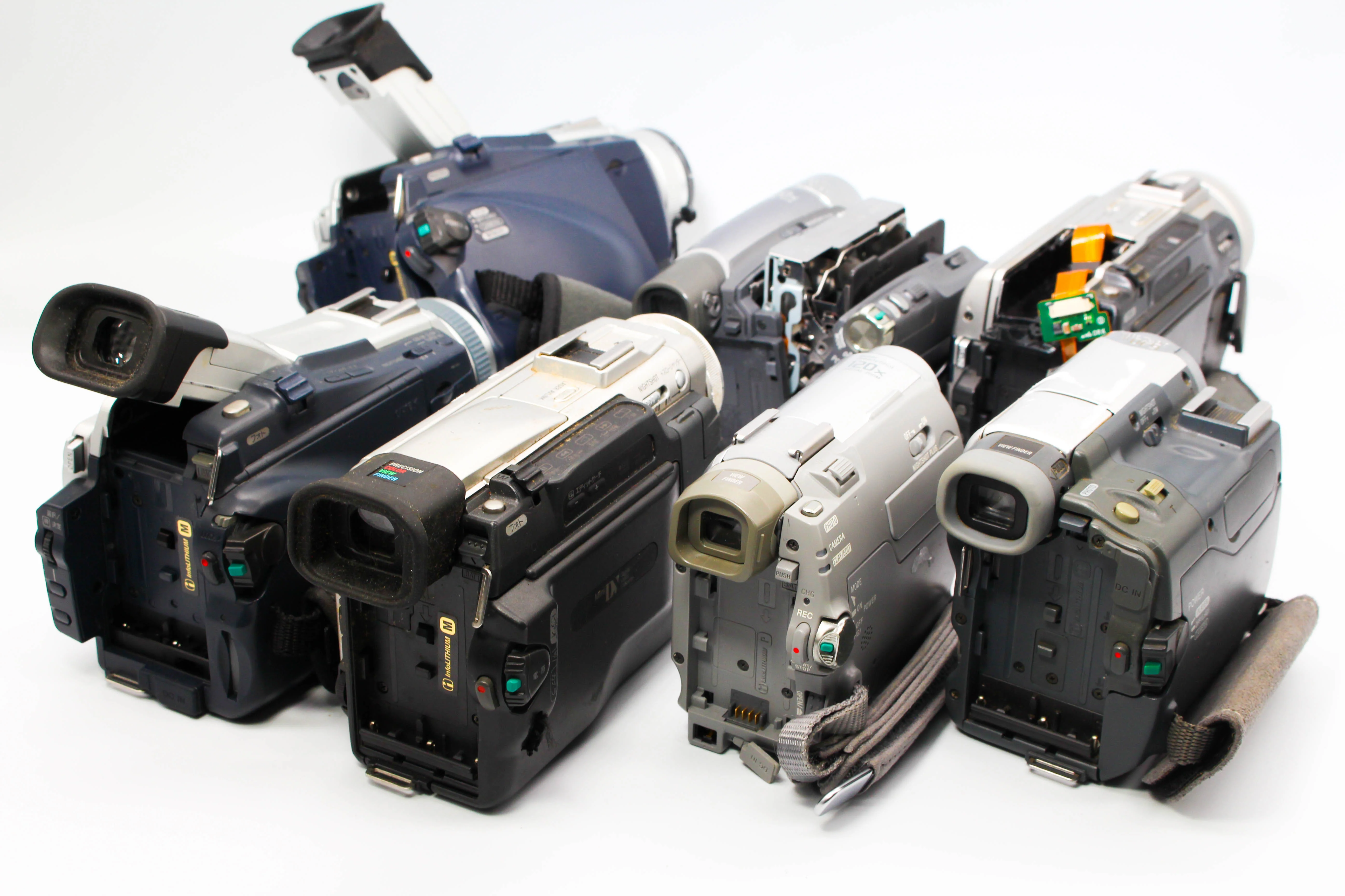 Assorted Faulty Sony MiniDV Digital Video Handycam Camcorder Cameras Inc. Sony DCR-TRV18, DCR-HC18E, DCR-TRV27E - Image 7