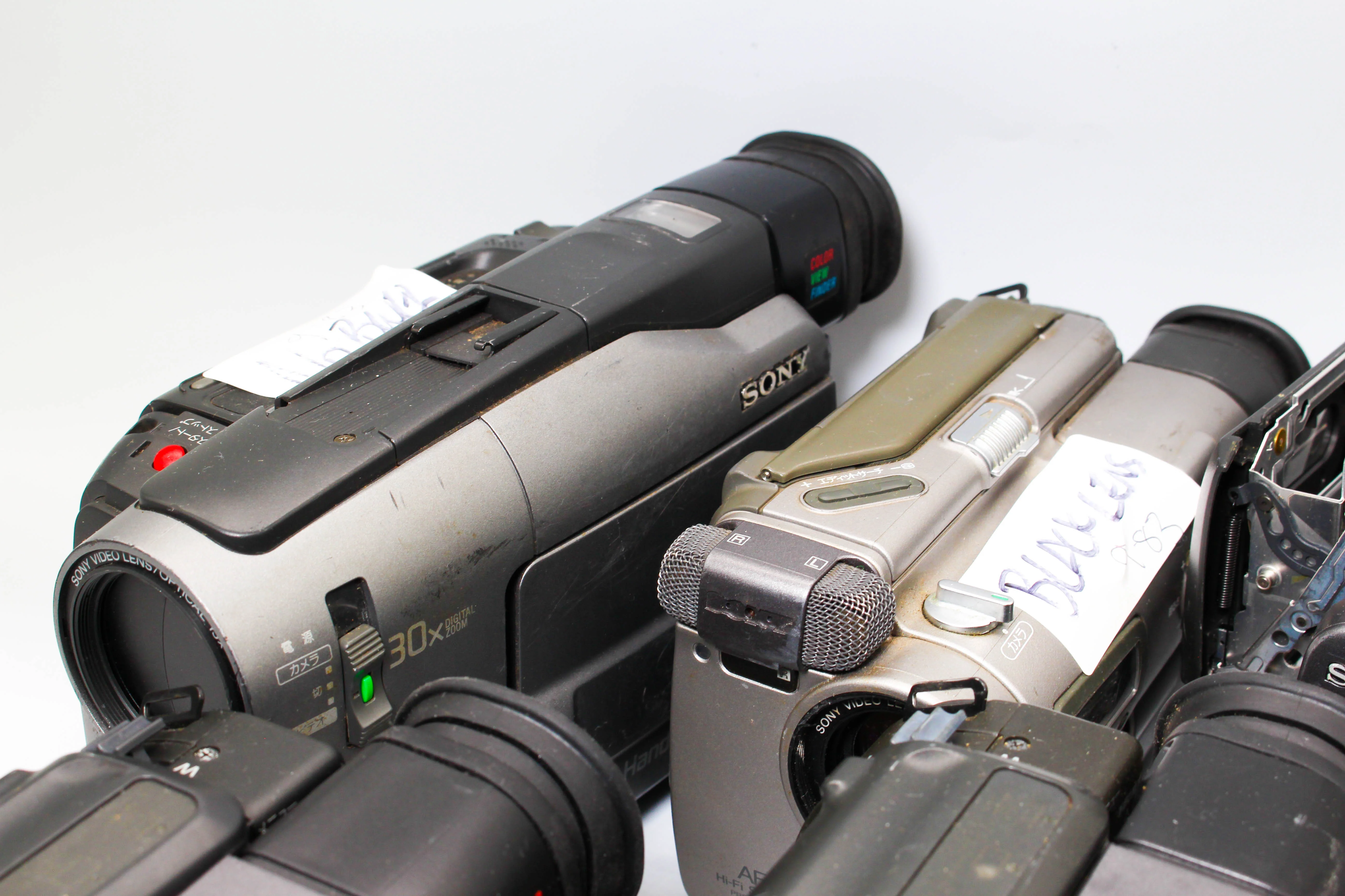 Assorted Faulty Sony Video8 Hi8 Video Handycam Camcorder Cameras Inc. Sony CCD-TR1 CCD-TR3 - Image 4