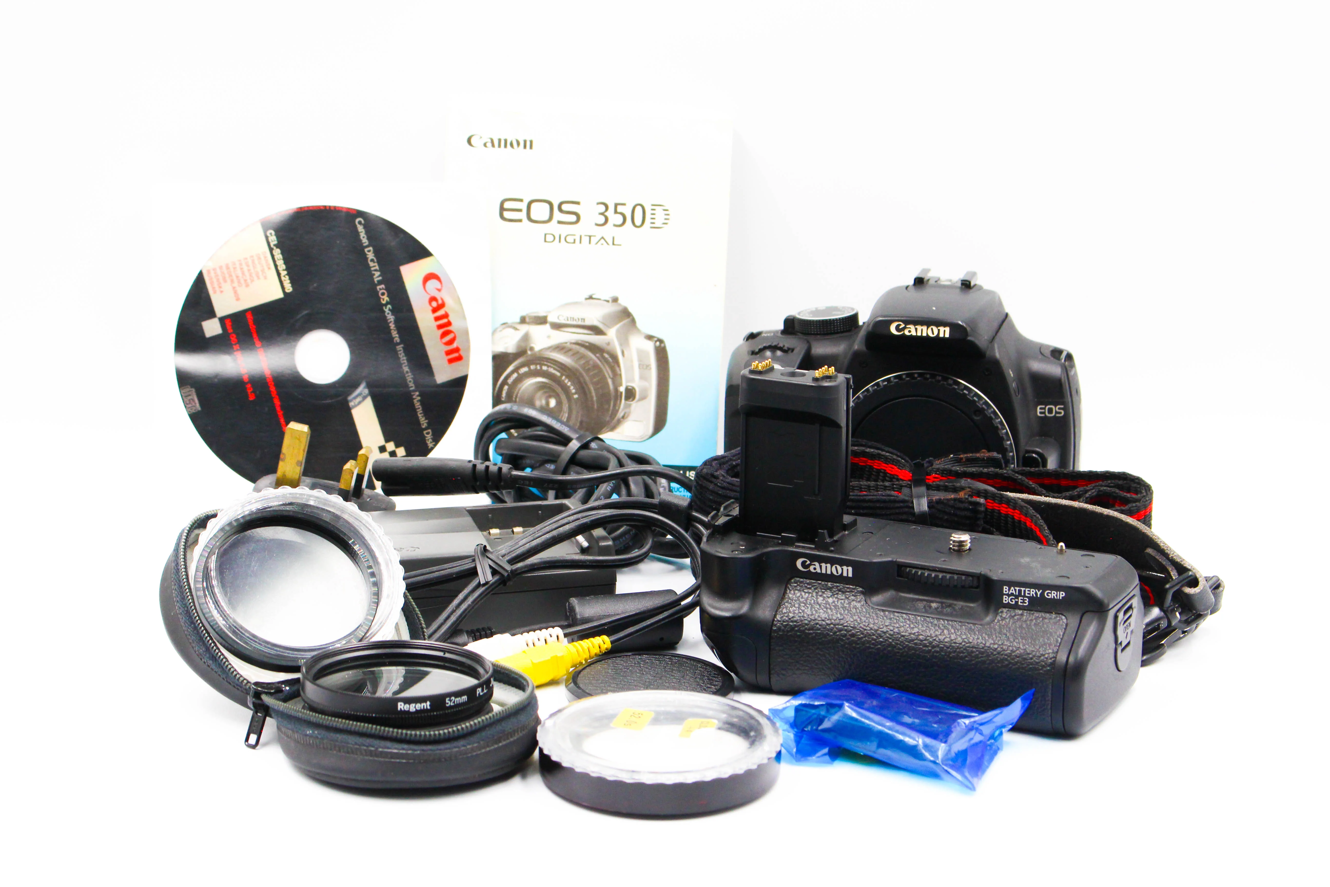Canon EOS 350D Digital DSLR SLR Camera - Image 2
