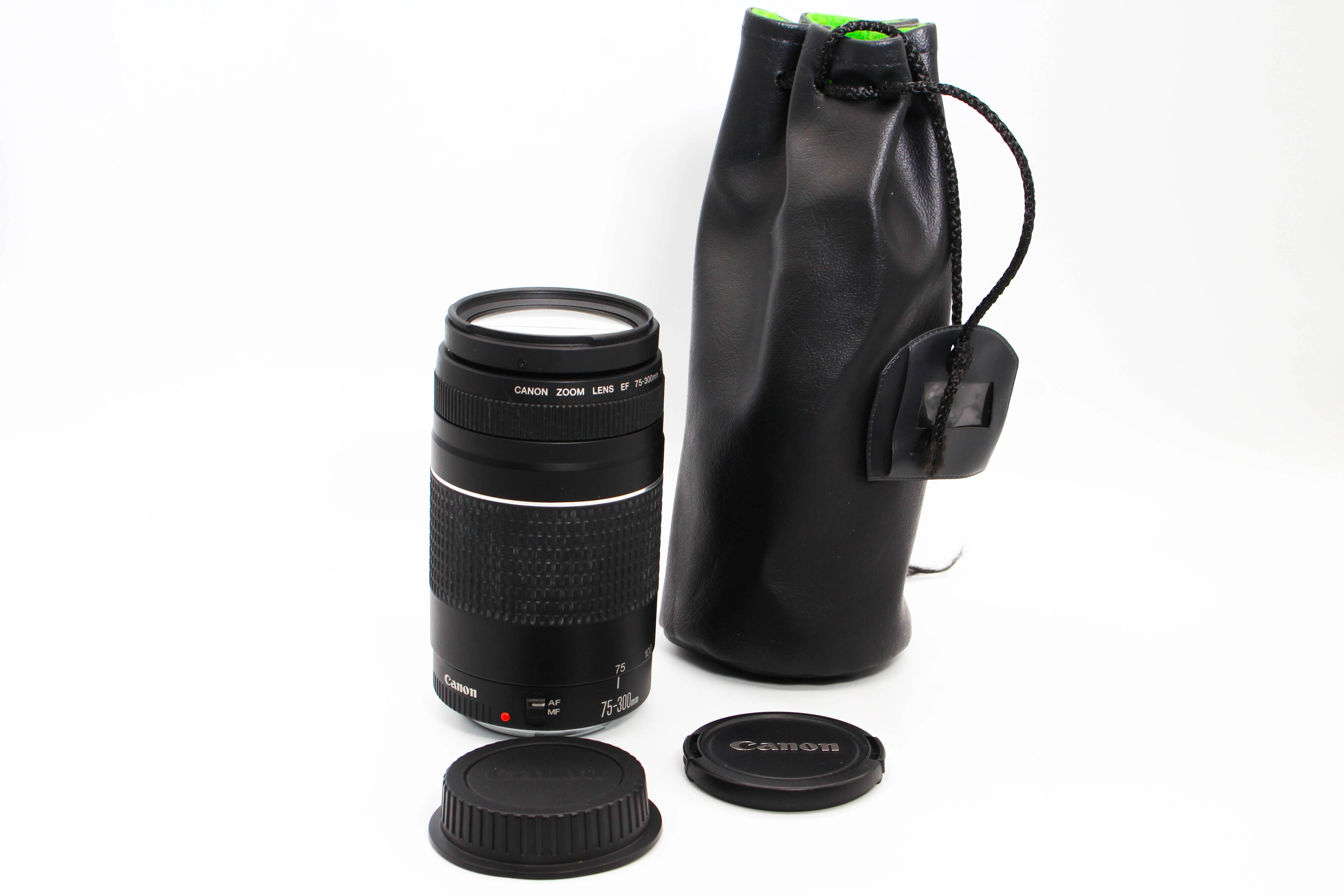 Canon 75-300mm f/4-5.6 III EF Mount Autofocus Telephoto Zoom Lens 58mm Thread Size - Tested Bundle - Image 2