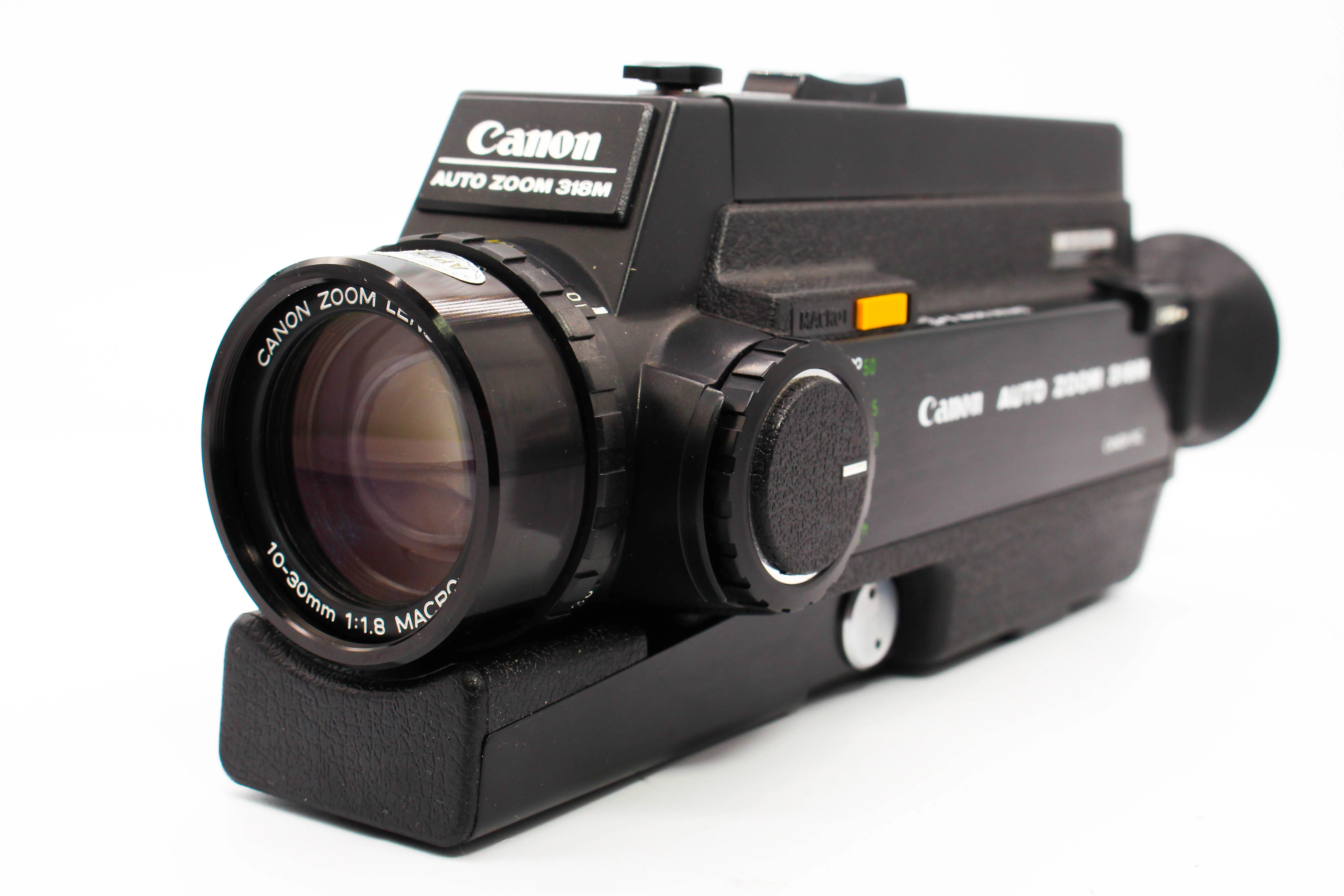 Canon Auto Zoom 318M Super 8 Cine Camera (Read) - Tested Partially Working - Image 4