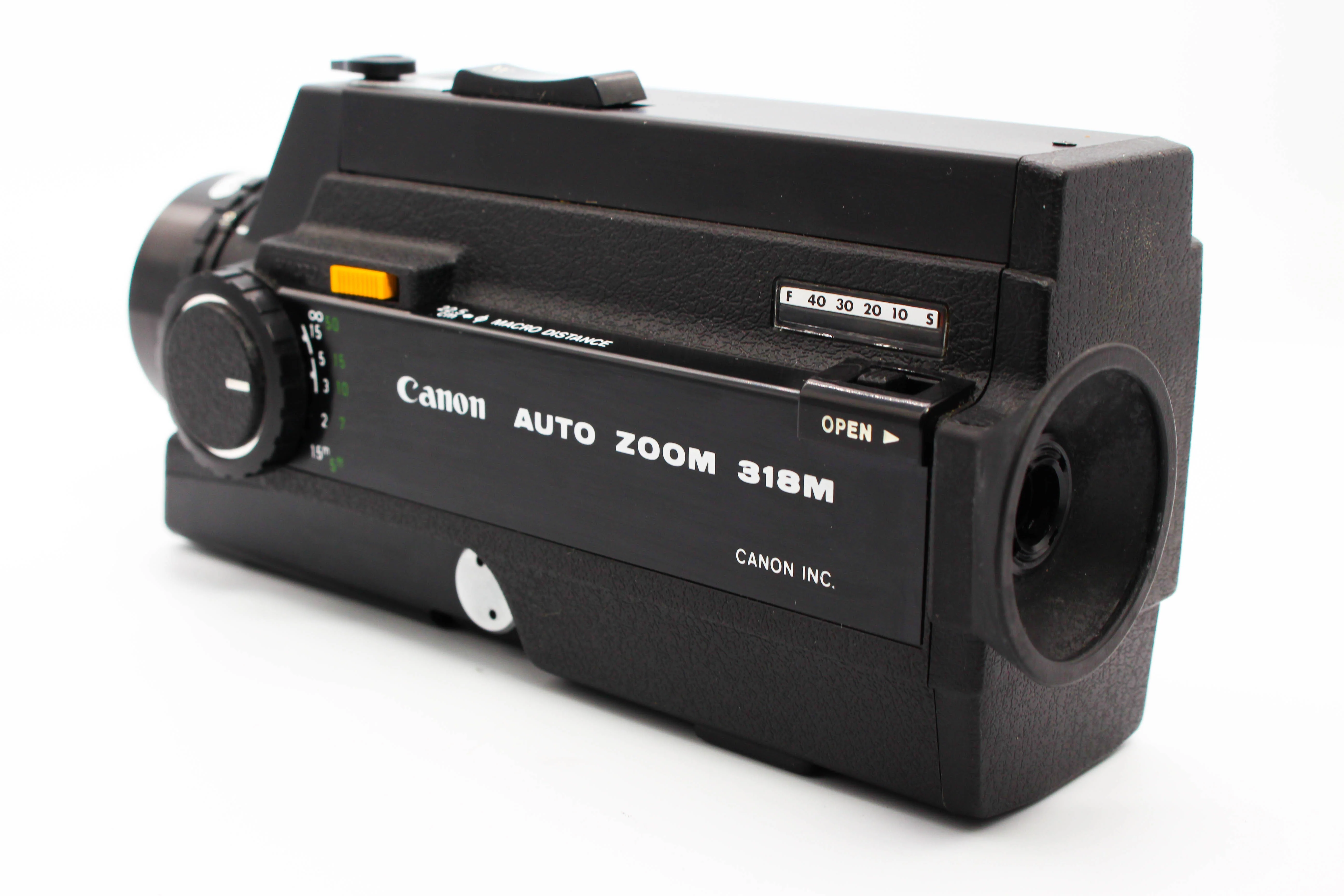 Canon Auto Zoom 318M Super 8 Cine Camera (Read) - Tested Partially Working - Image 7