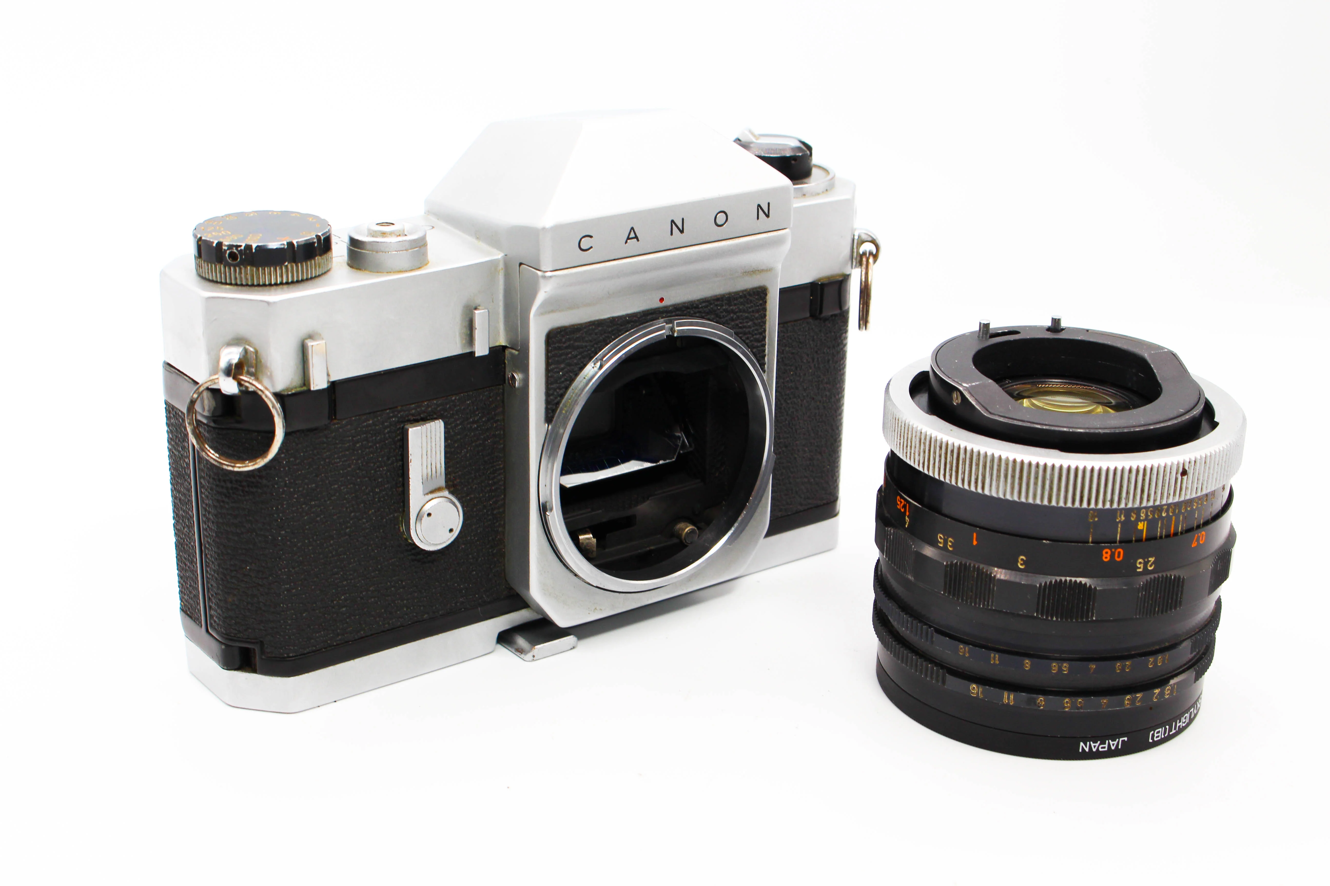 Canon Canonflex RP SLR 35mm Film Photo Camera with 50mm f/1.8 Super-Canomatic R Lens - Tested Bundle Good - Image 2