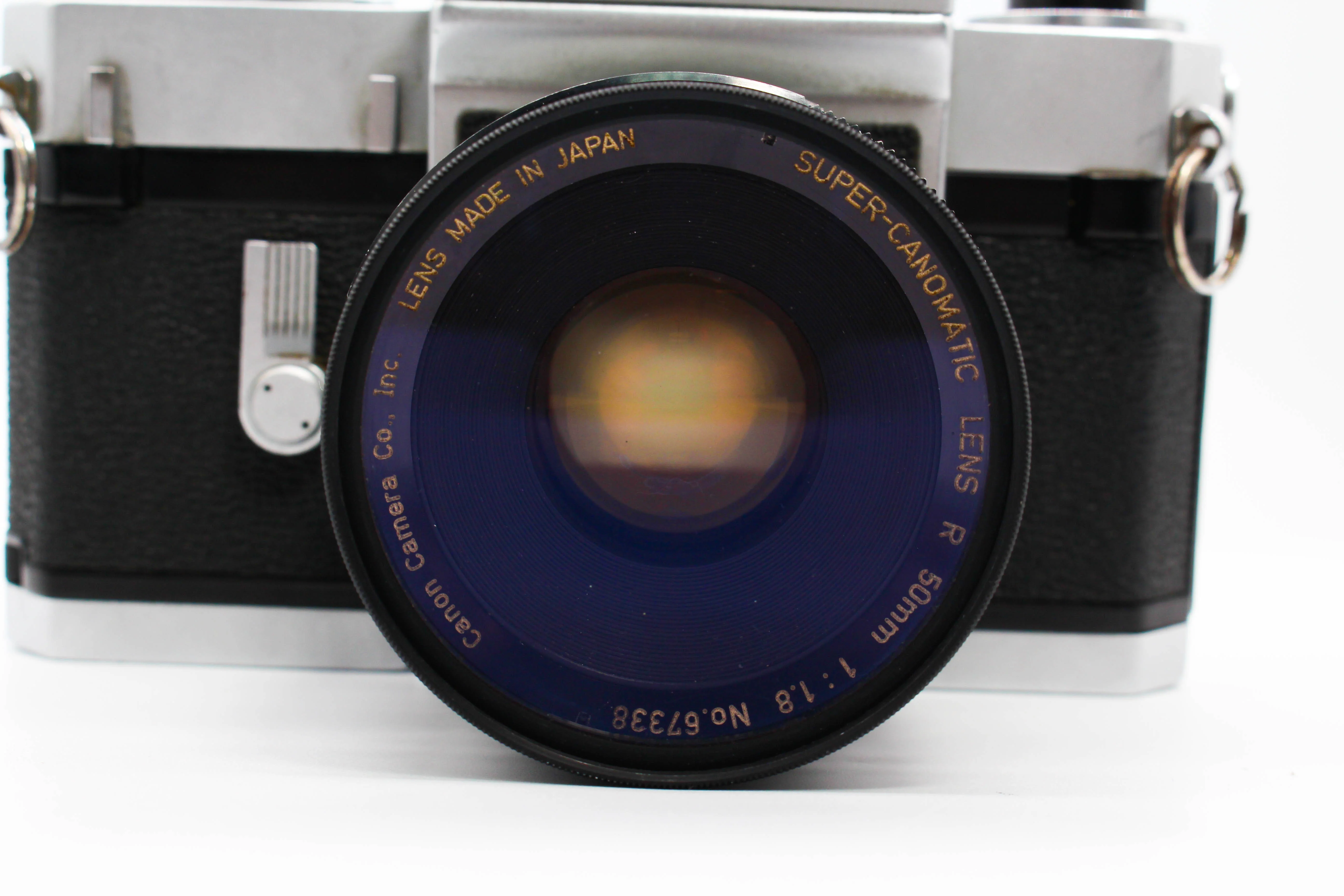 Canon Canonflex RP SLR 35mm Film Photo Camera with 50mm f/1.8 Super-Canomatic R Lens - Tested Bundle Good - Image 7