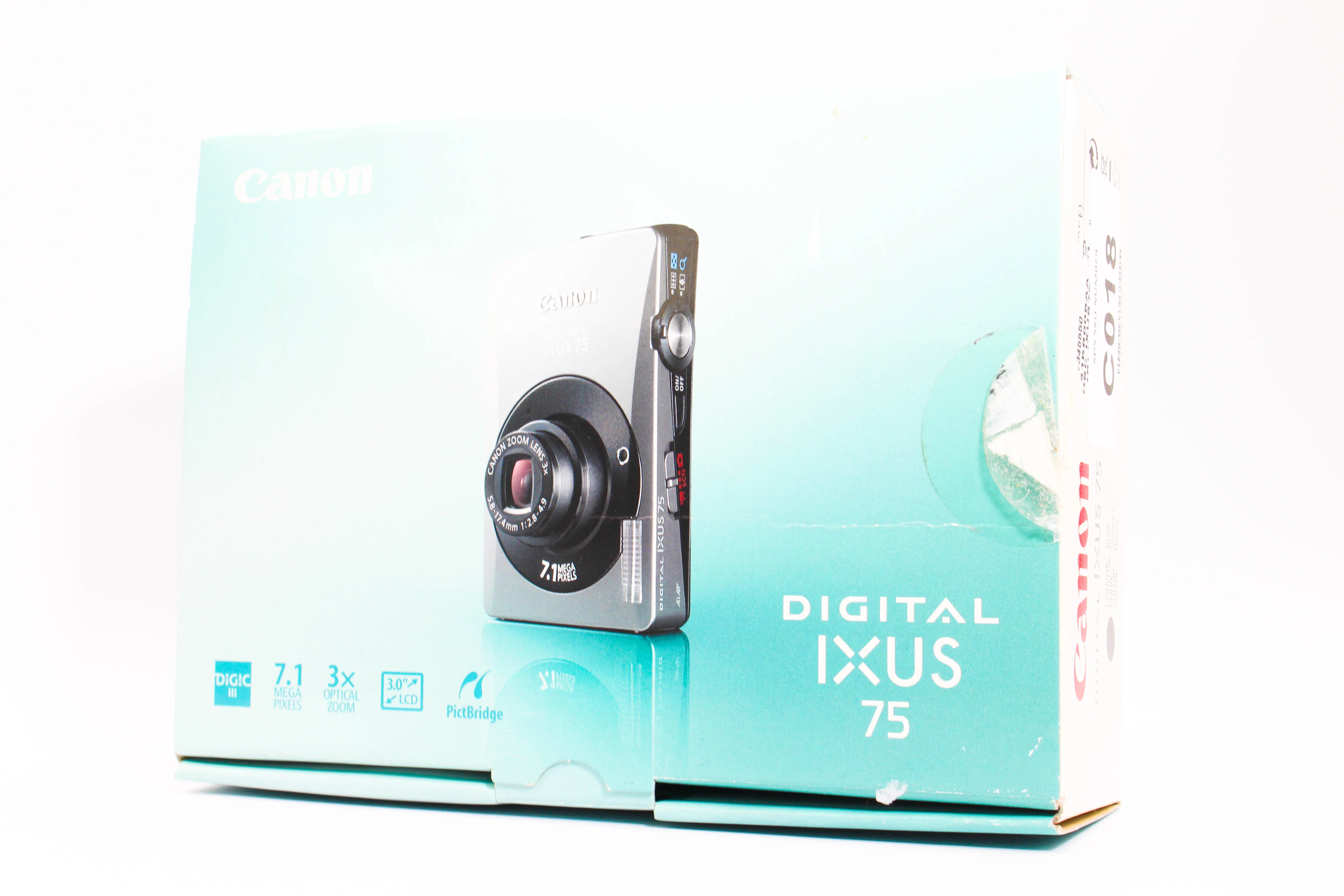 Canon Digital IXUS 75 Retro Photo Digital Camera Digicam - Tested Bundle Excellent - Image 3