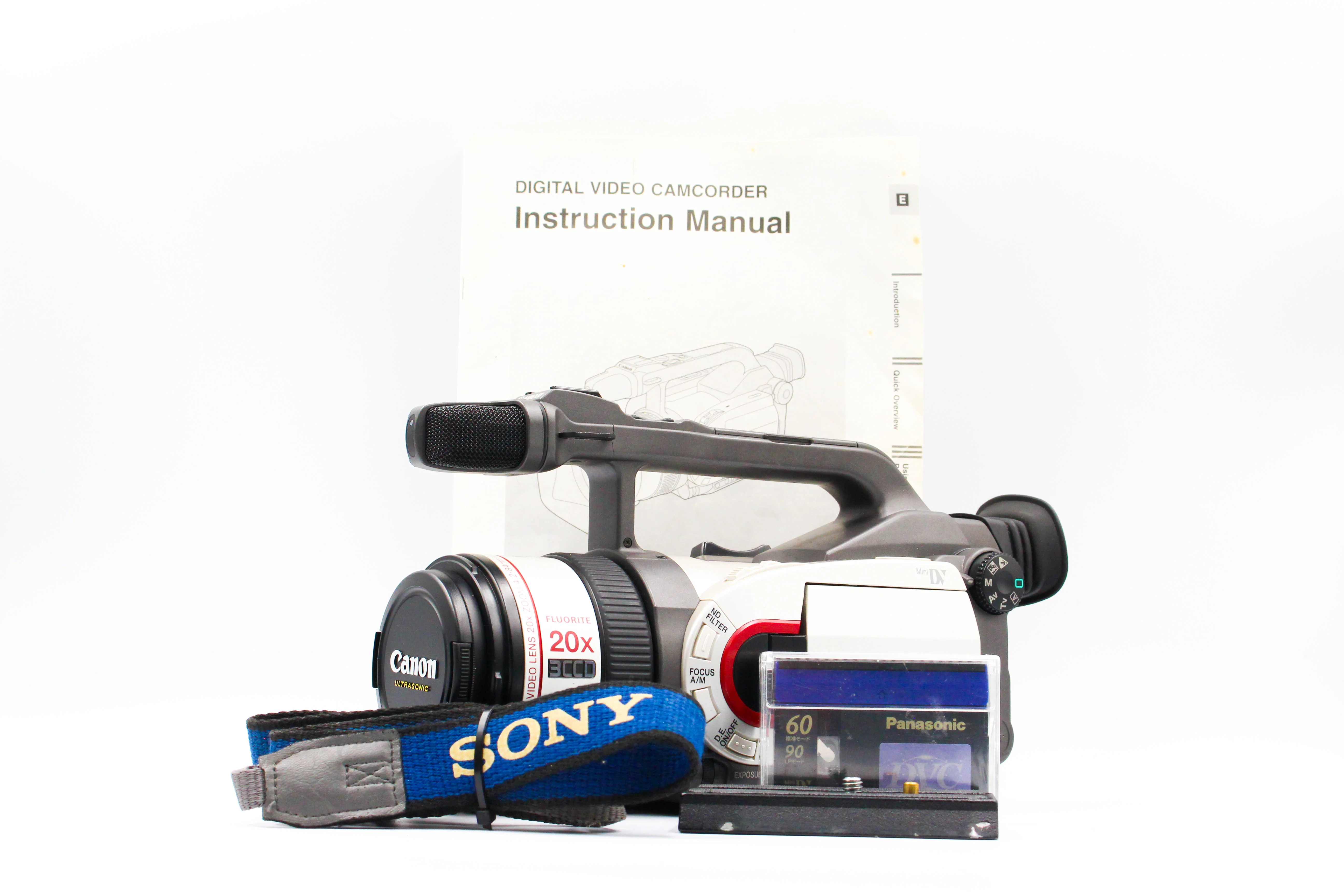 Canon DM-XM1 MiniDV Handycam Digital Video Camera Camcorder (Read) - Tested Bundle - Image 2