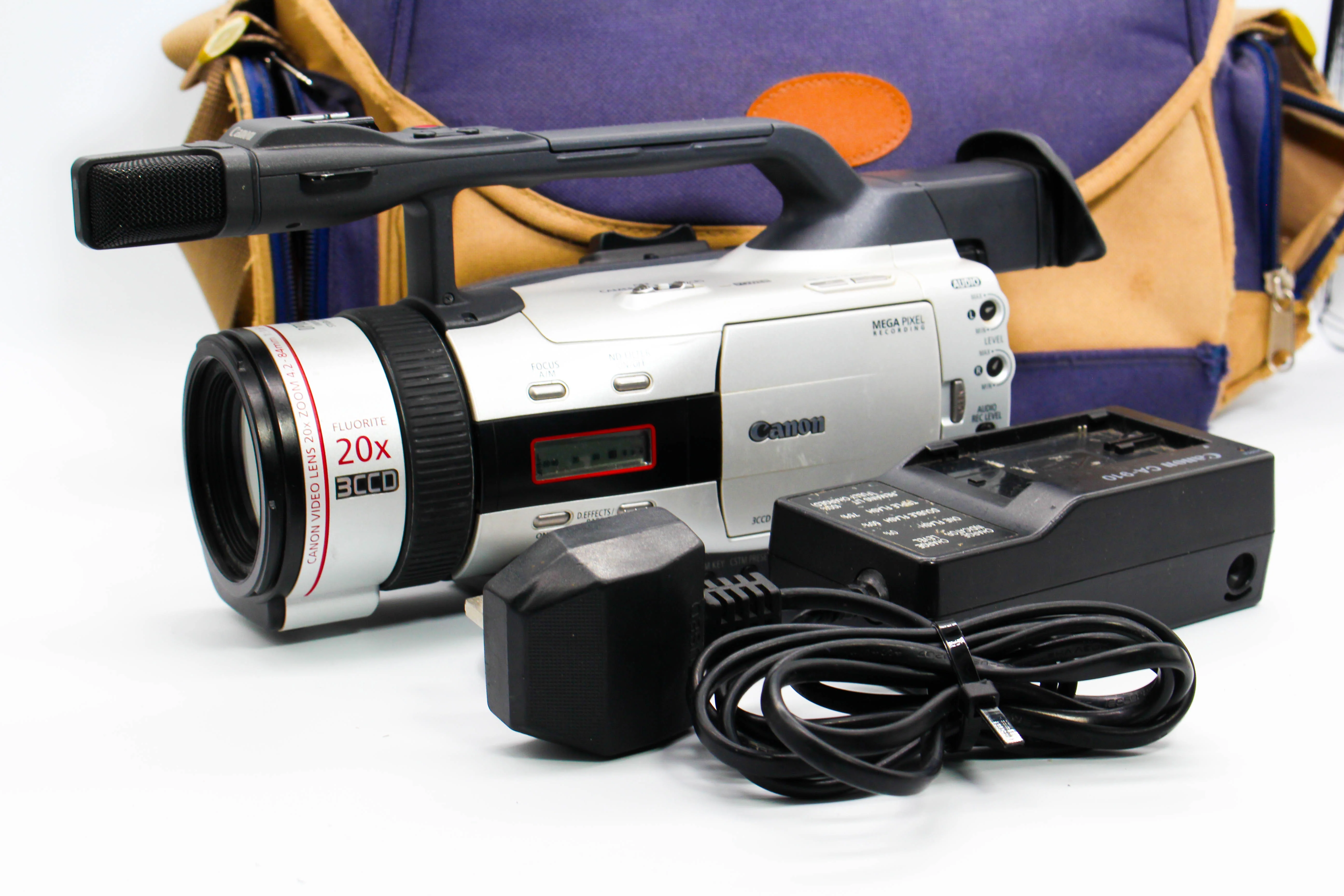 Canon DM-XM2E MiniDV Digital Video Handycam Camcorder Camera - Tested Bundle - Image 2