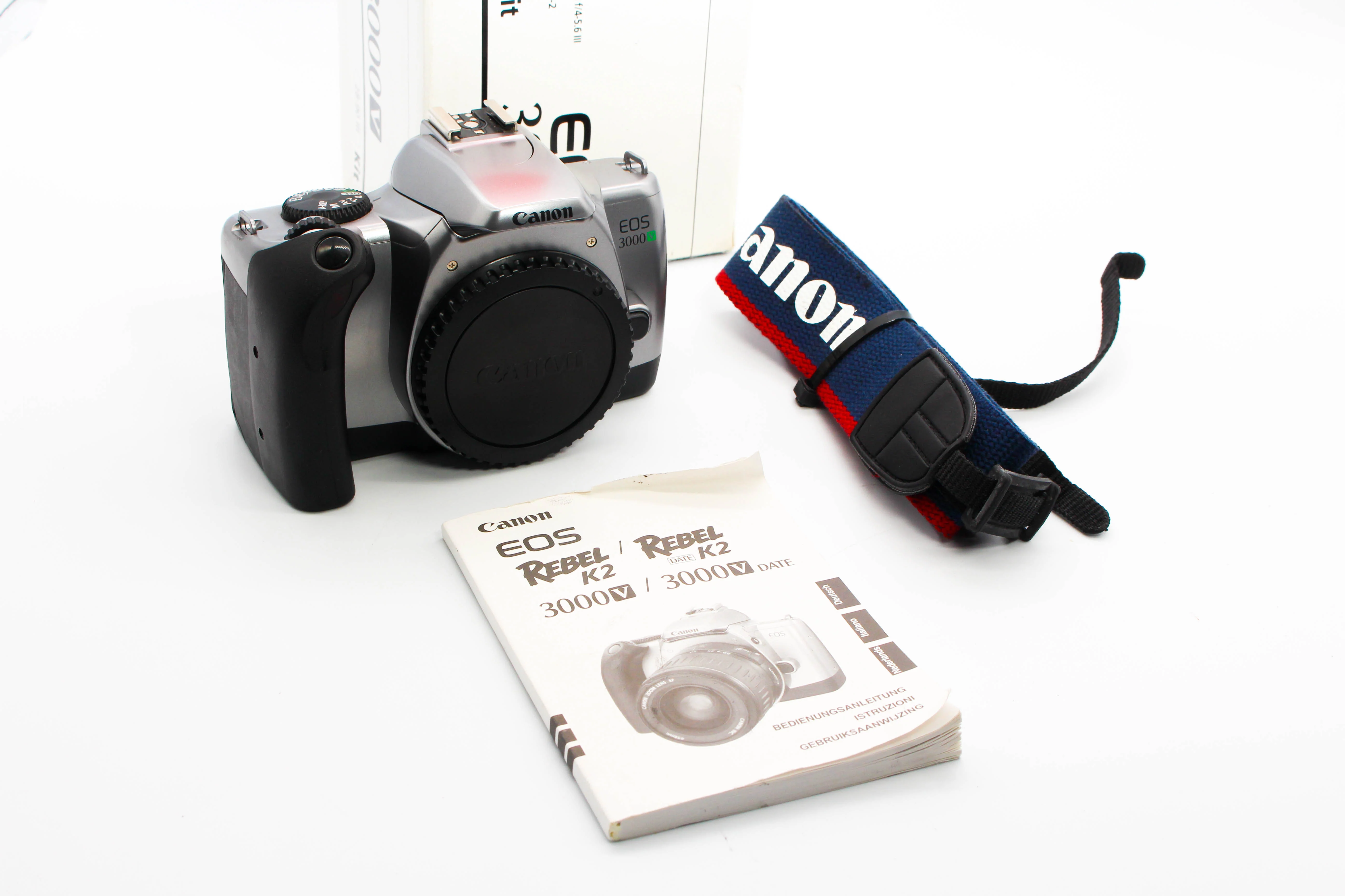 Canon EOS 3000V SLR 35mm Film Camera Body Only Boxed - Tested Bundle Excellent - Image 2