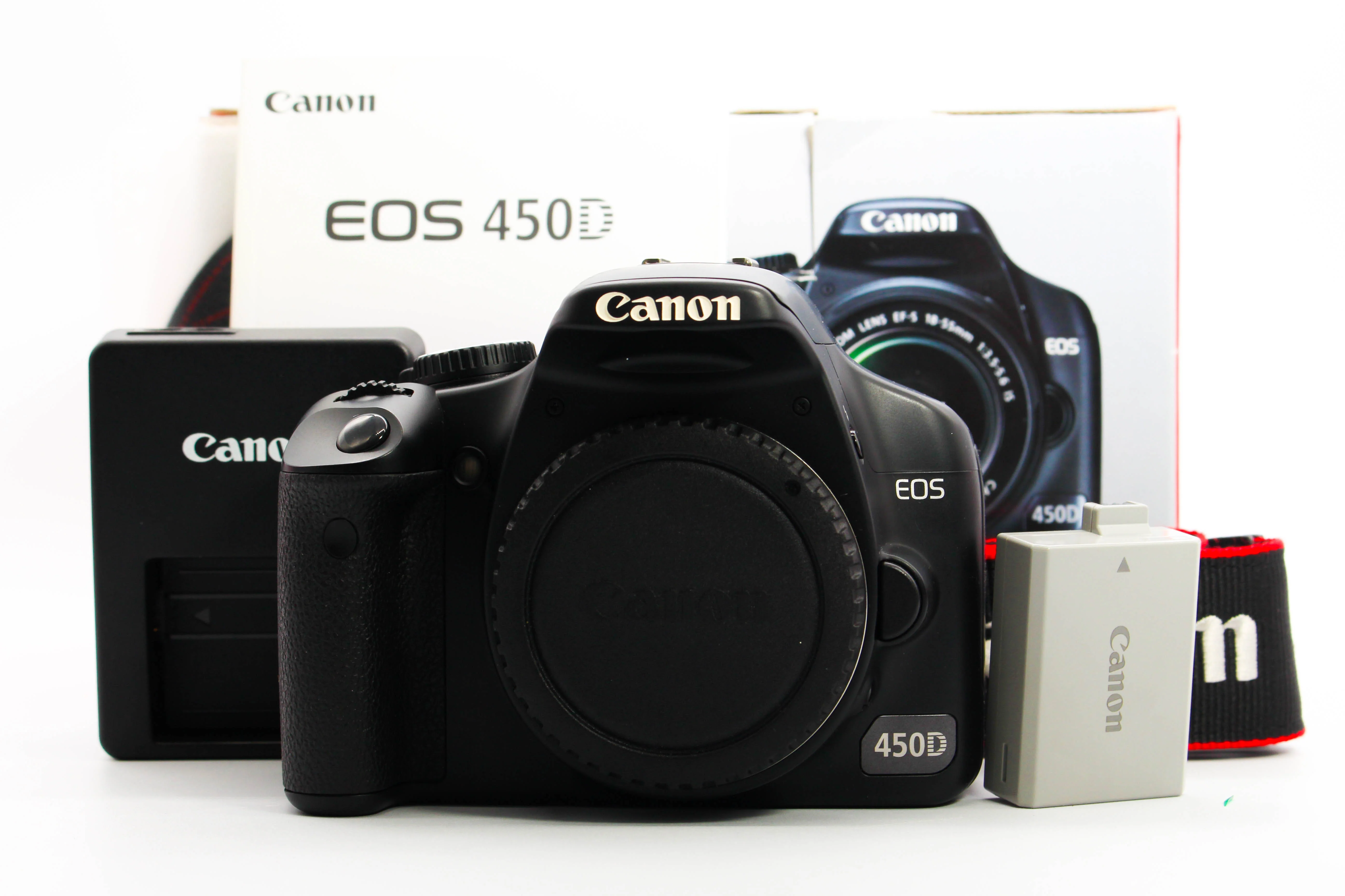 Canon EOS 450D DSLR EF Mount Photo Camera Body  - Tested Bundle Excellent - Image 2