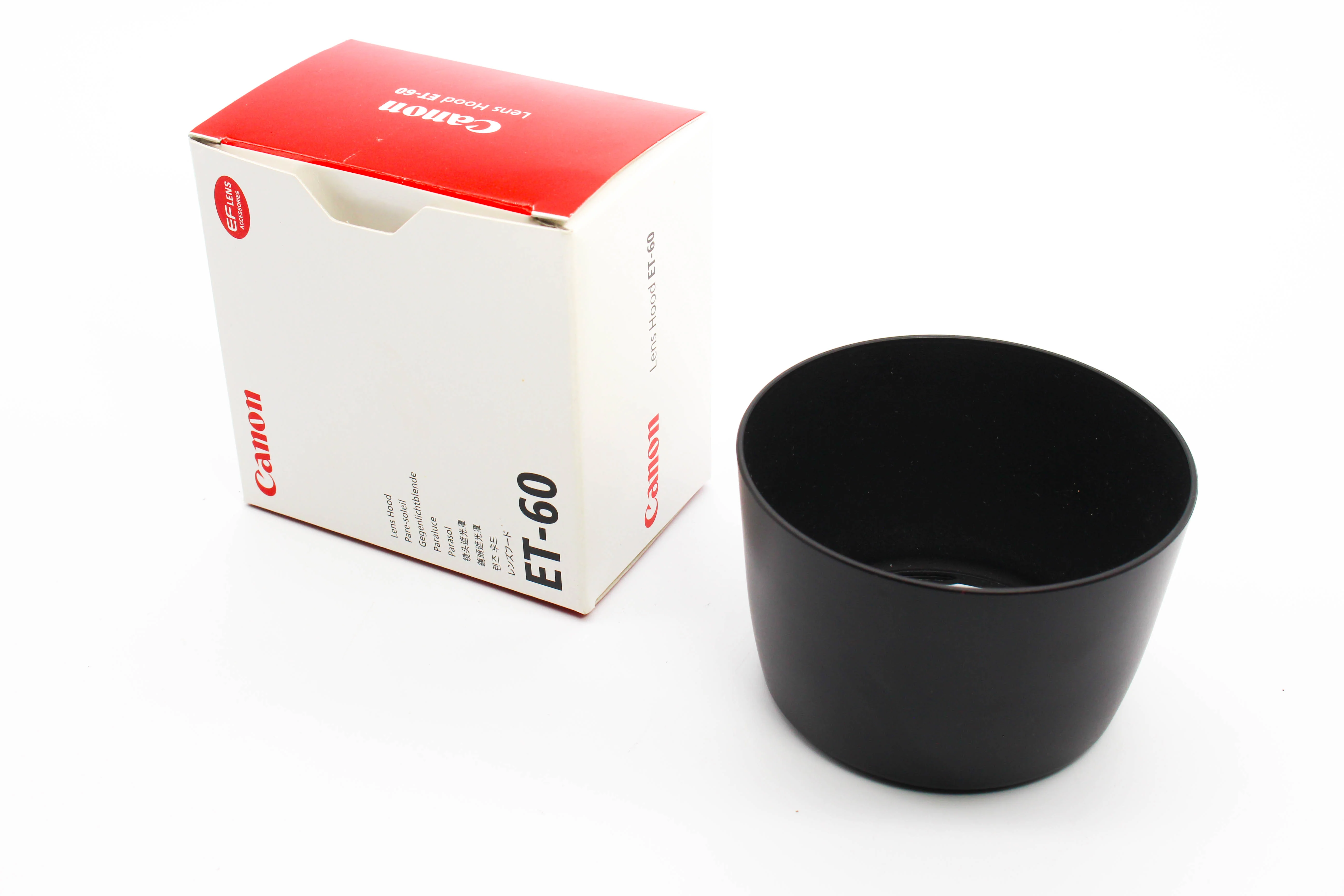 Canon ET-60 Lens Hood for EF 55-250mm, 75-300mm USM or 90-300mm Lenses - Tested Excellent - Image 2