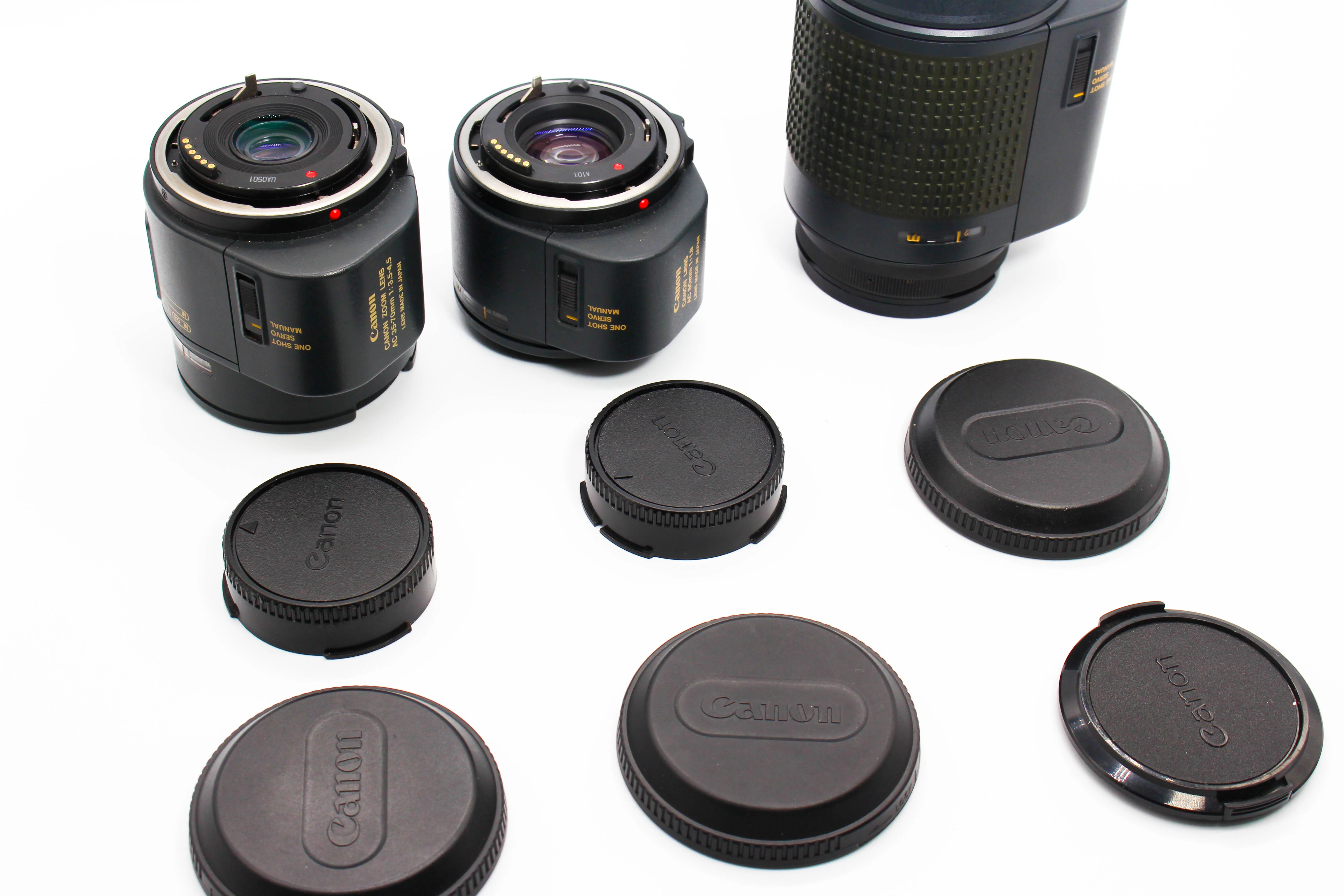 Canon FD Mount AC50 f/1.8 AC35-70 f/3.5-4.5 AC75-200 f/4.5 Lens Bundle (Read) - Tested - Image 11