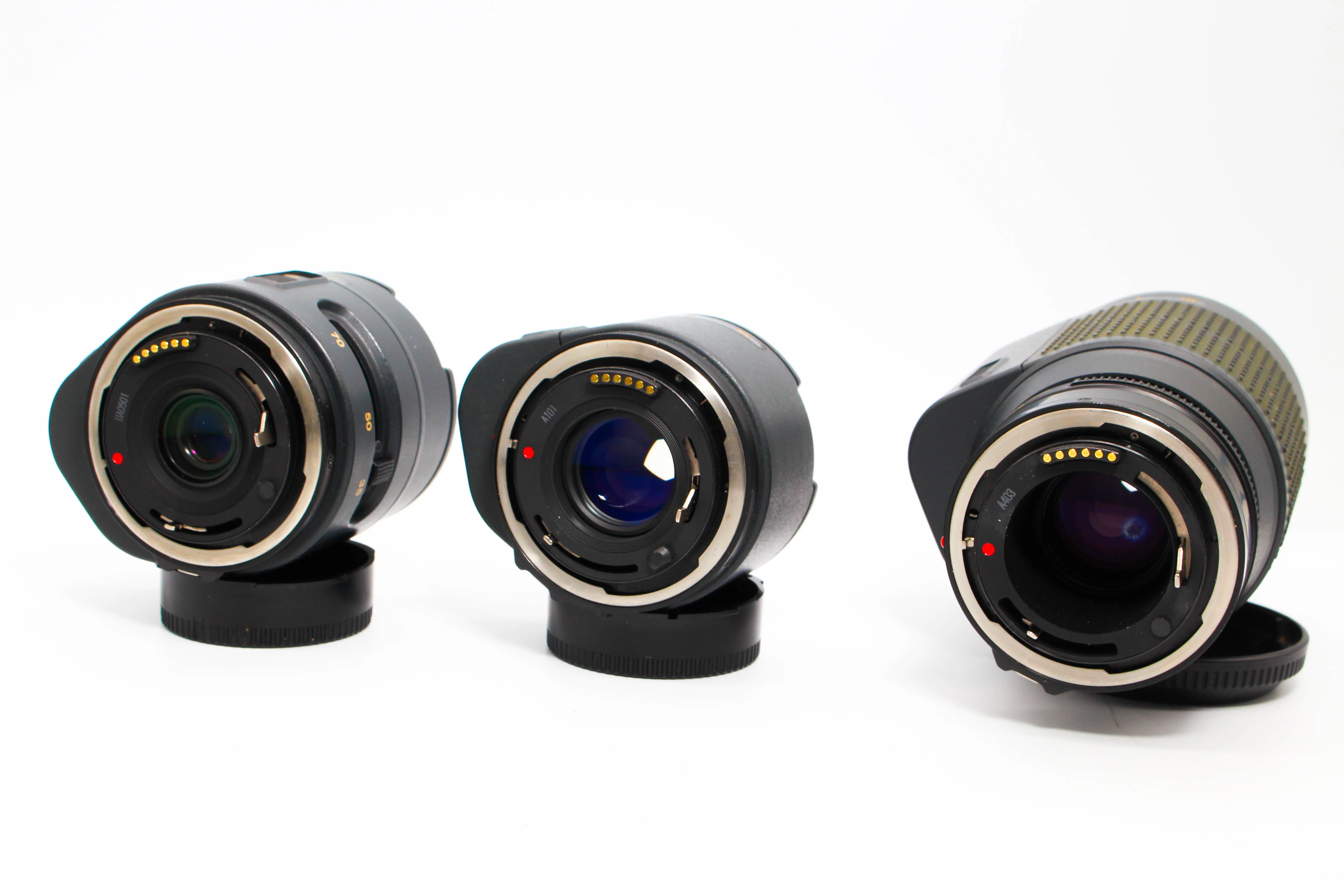 Canon FD Mount AC50 f/1.8 AC35-70 f/3.5-4.5 AC75-200 f/4.5 Lens Bundle (Read) - Tested - Image 7