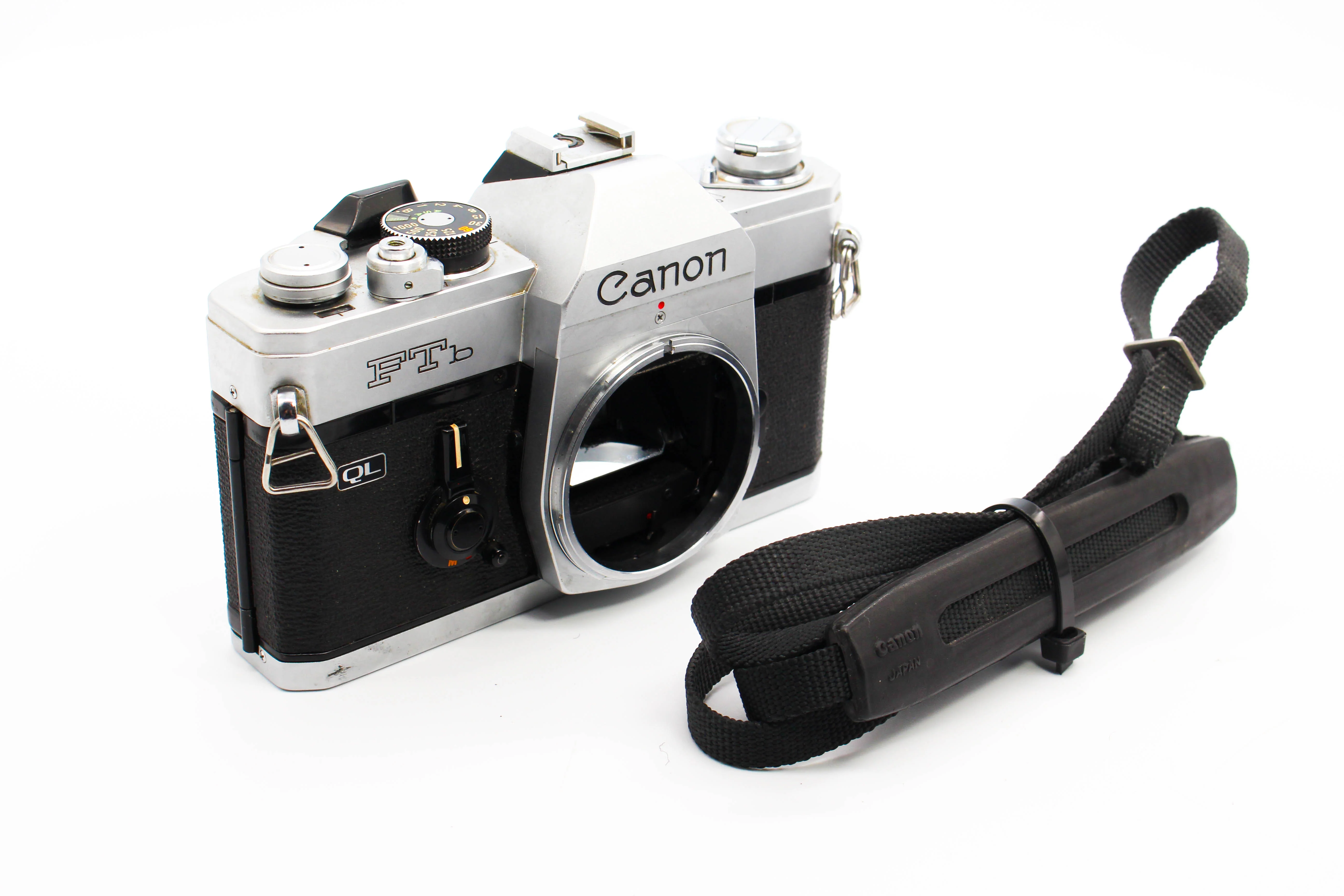Canon FTb QL SLR 35mm Film Photography Camera Silver Body Only - Tested Bundle - Image 2