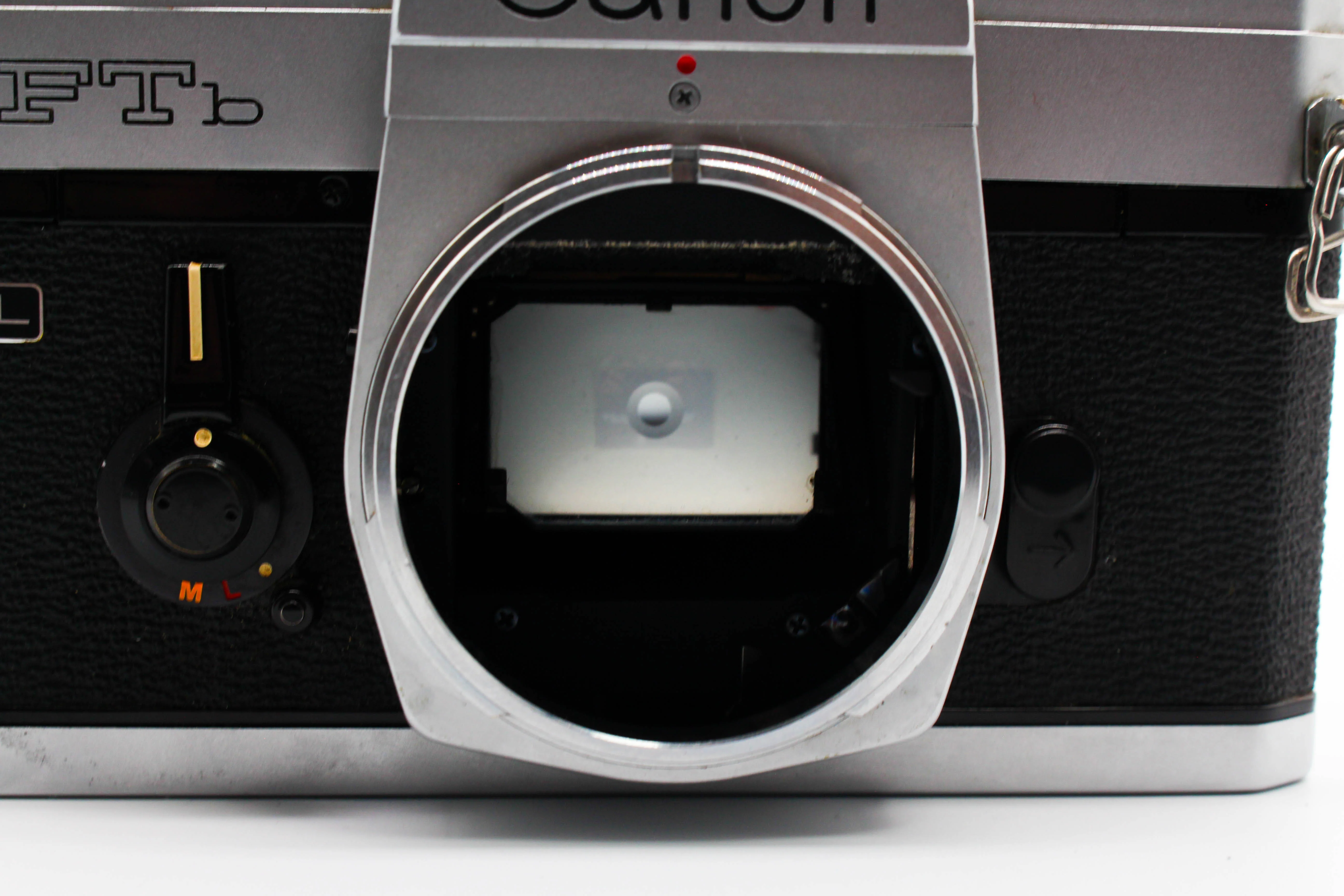 Canon FTb QL SLR 35mm Film Photography Camera Silver Body Only - Tested Bundle - Image 6