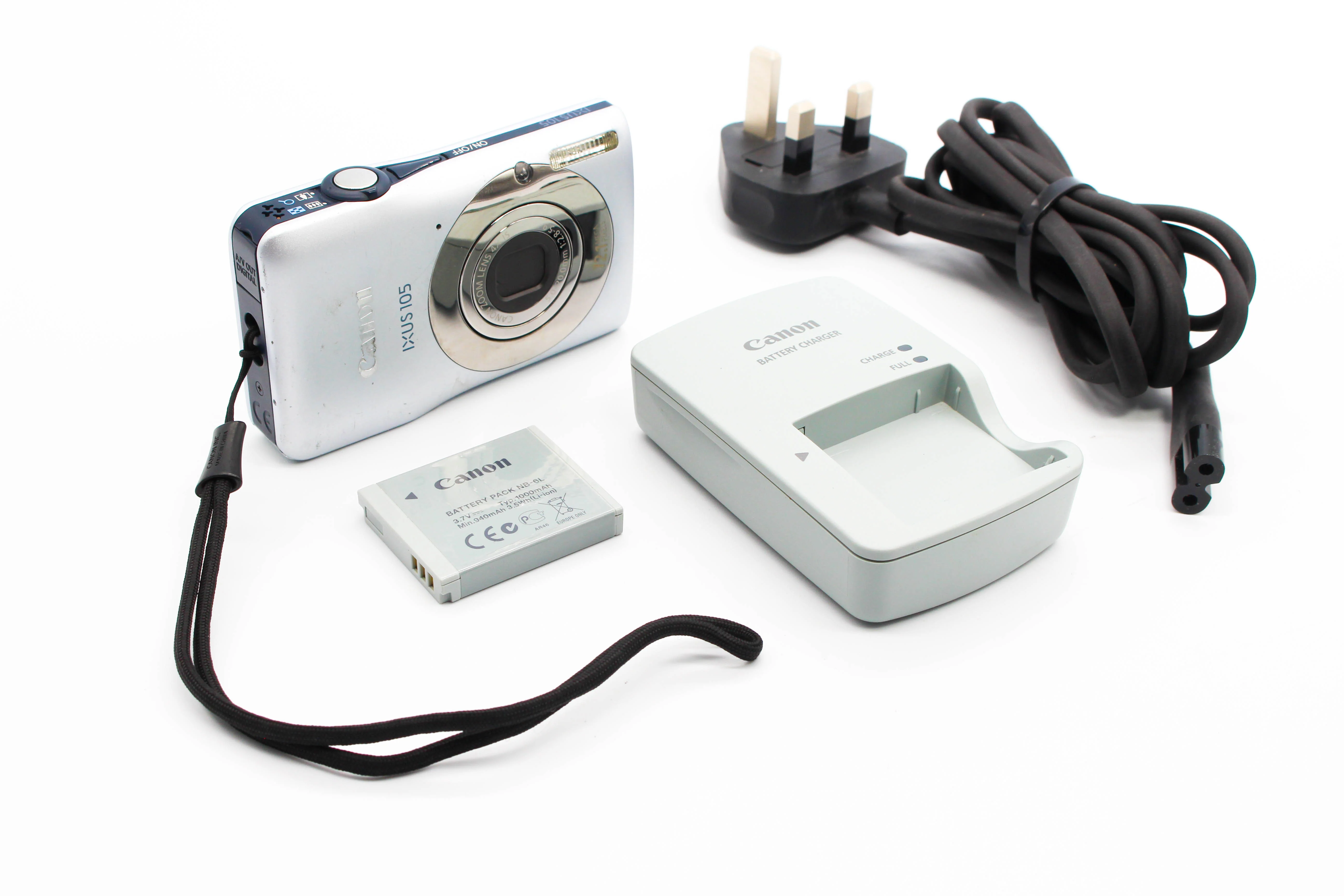 Canon IXUS 105 SD Card HD Compact Digital Photo Video Retro Camera Digicam (Read)  - Tested Bundle - Image 2