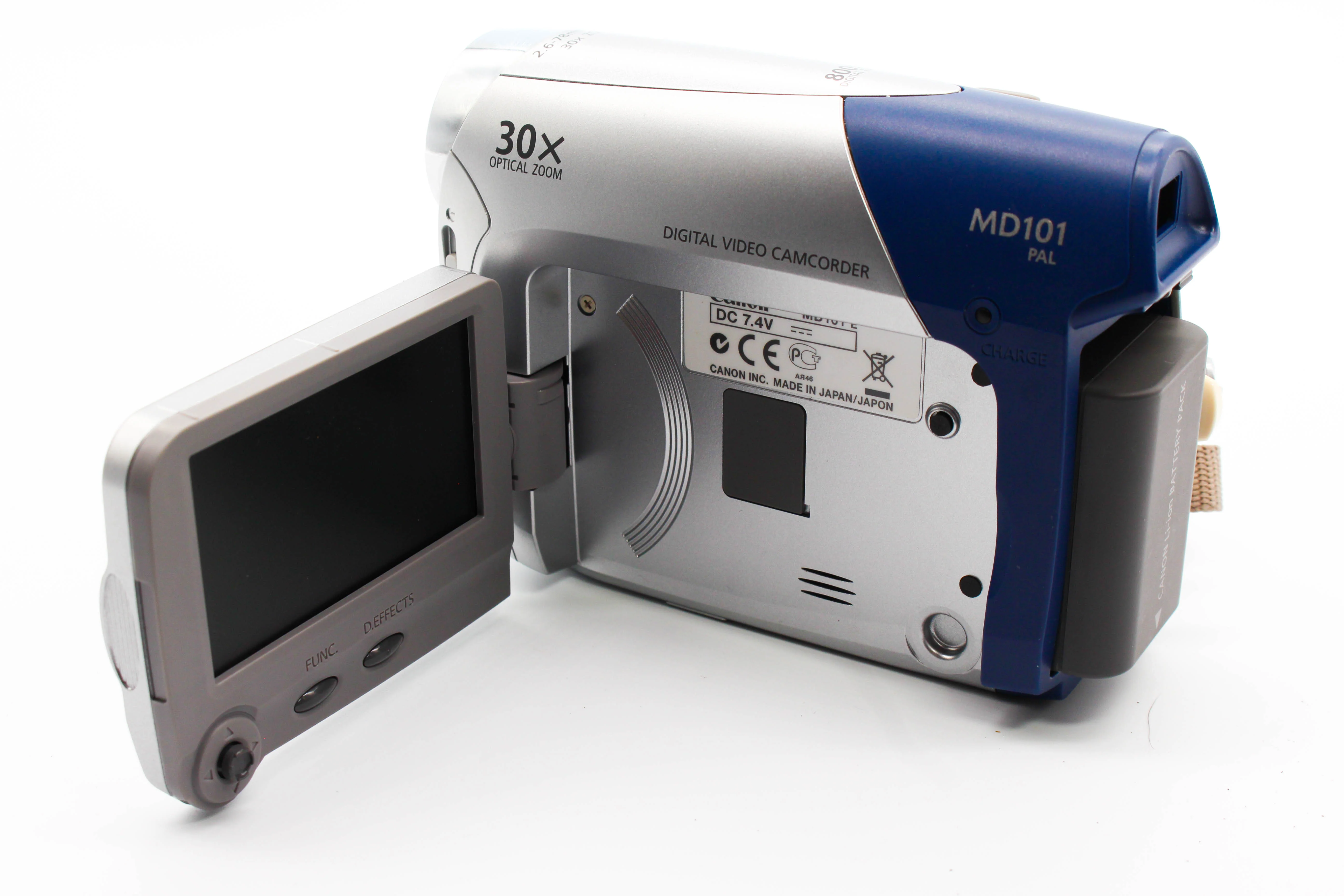 Canon MD101 MiniDVD DVD Digital Video Handycam Camcorder Camera - Tested Bundle Excellent - Image 6