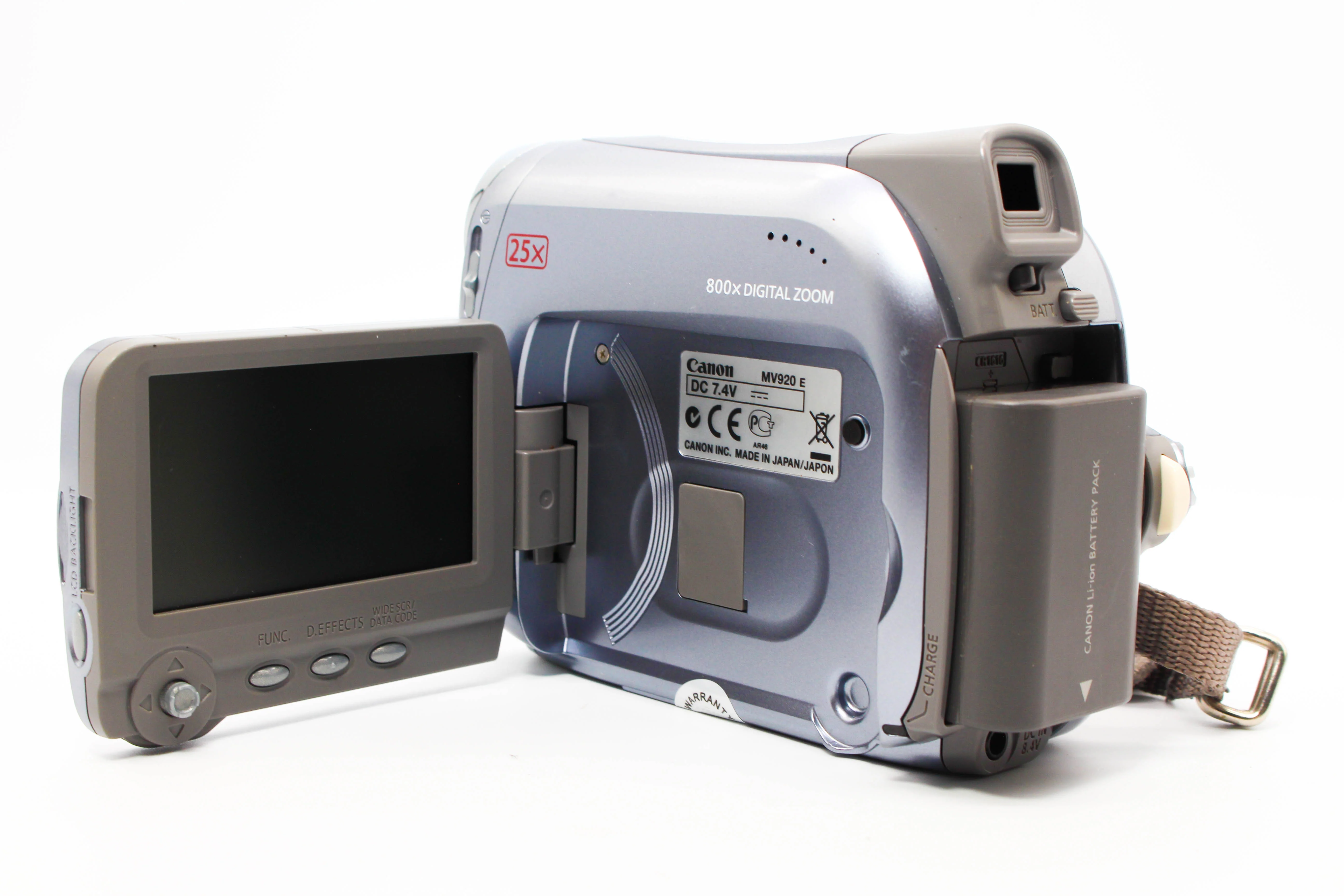 Canon MV920 MiniDV Digital Video Camcorder Handycam Camera - Tested Bundle Excellent - Image 5