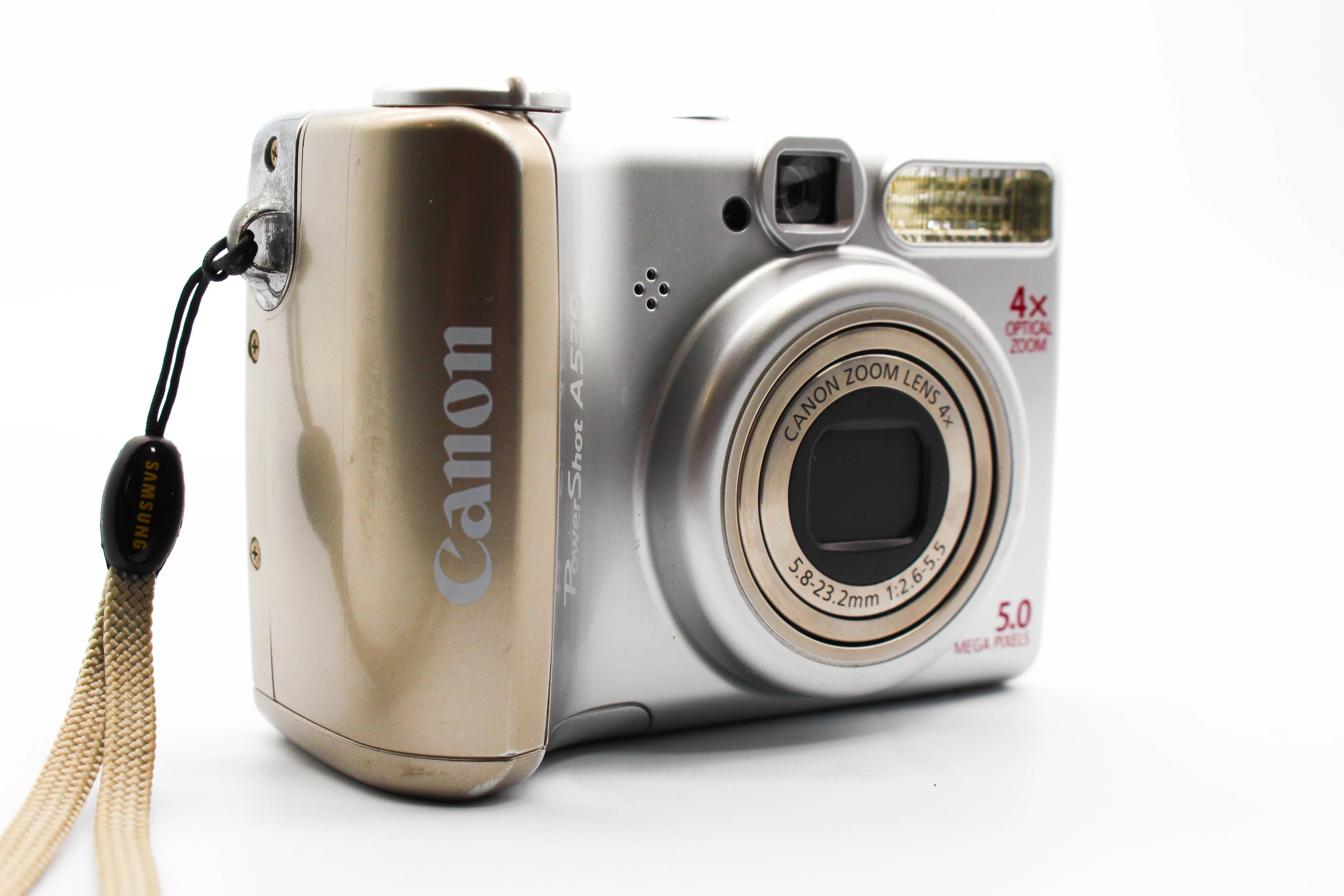 Canon PowerShot A530 SD Card Compact Digital Photo Video Retro Camera Digicam - Tested Bundle Excellent - Image 3