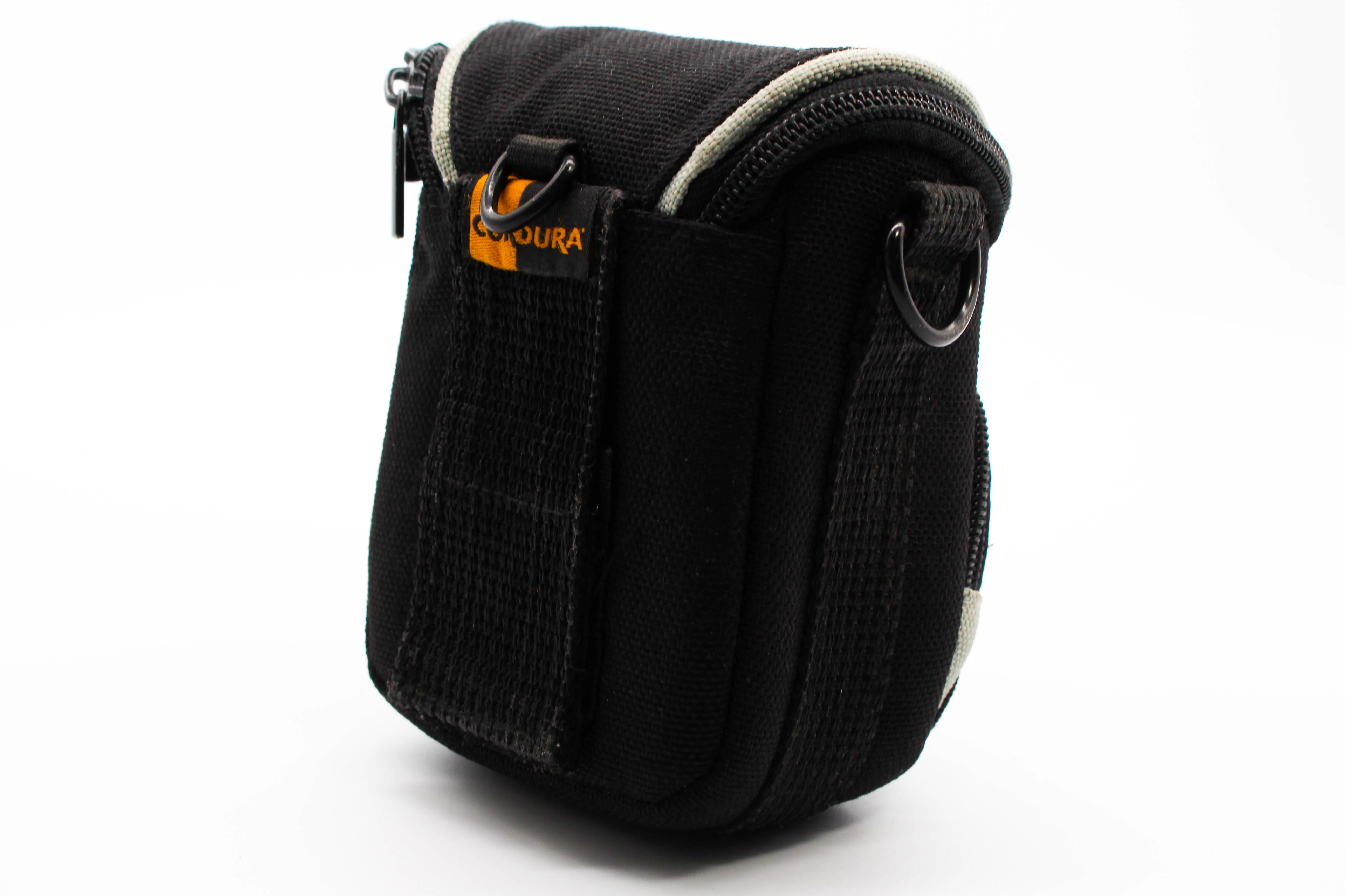 Canon PowerShot CorDura Small Camera Carry Pouch Bag For Digicam Compact Cameras Black - Image 3