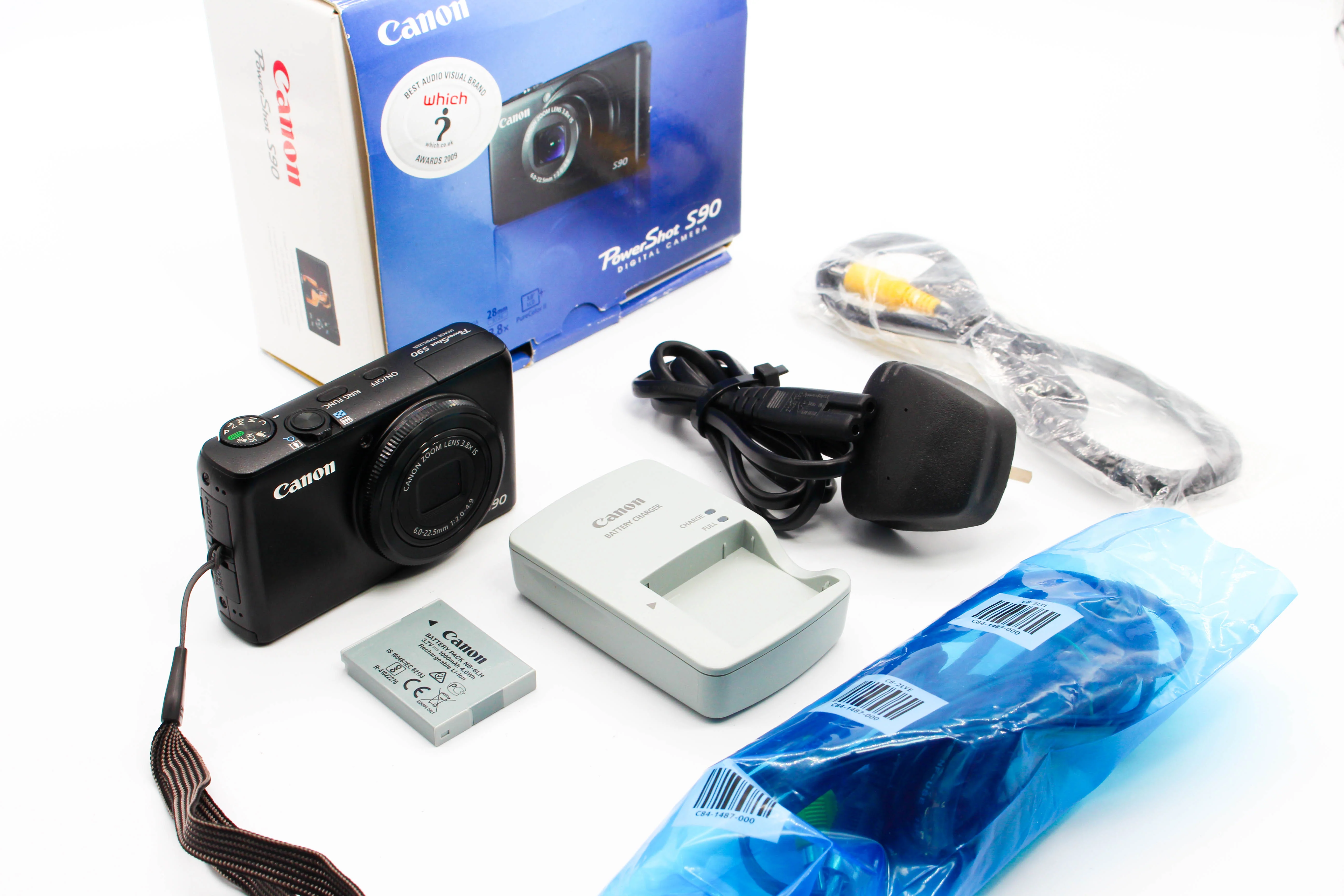 Canon Powershot S90 Digital Retro Photo Digital Camera Digicam - Tested Bundle Excellent - Image 2