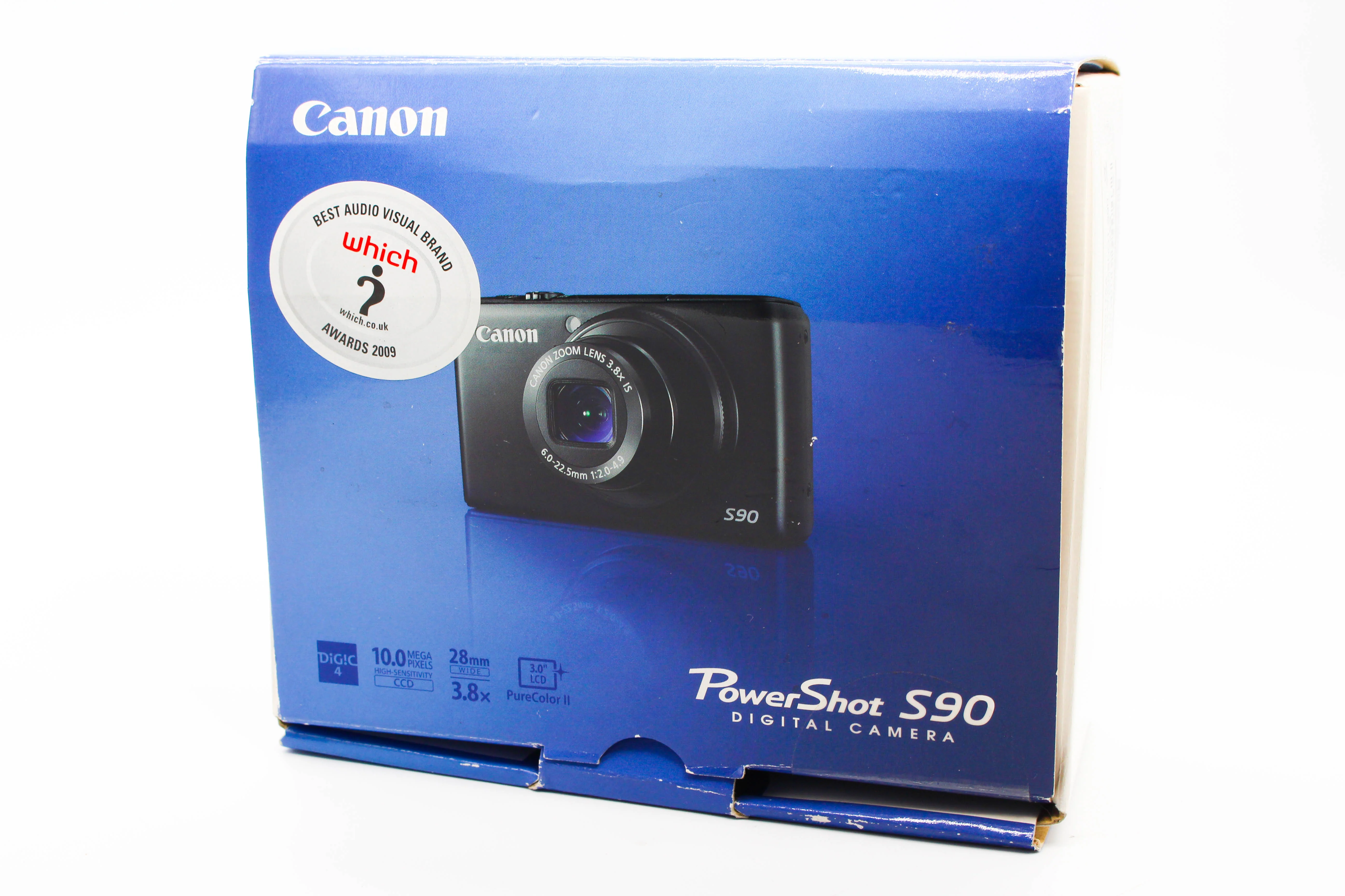Canon Powershot S90 Digital Retro Photo Digital Camera Digicam - Tested Bundle Excellent - Image 3