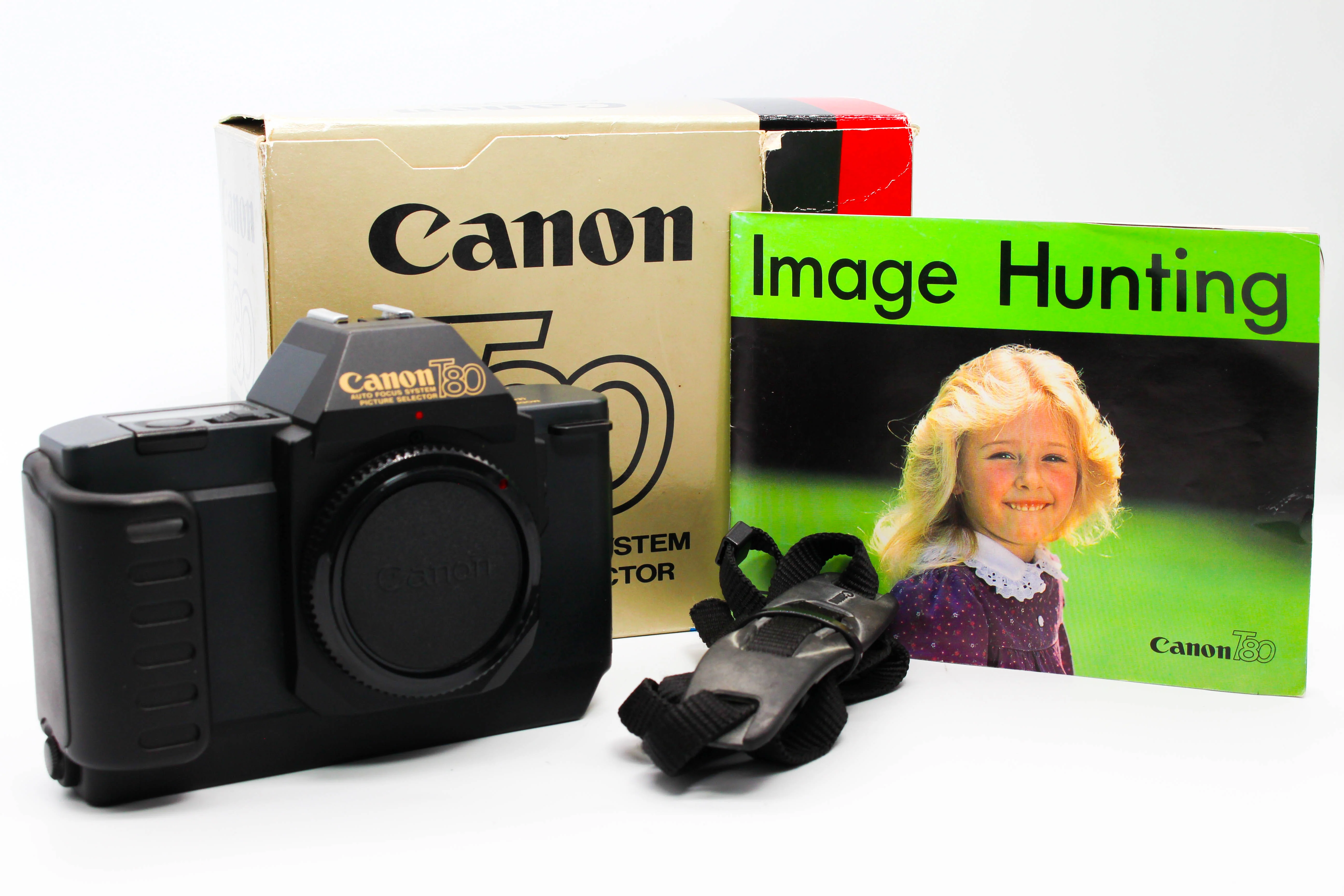 Canon T80 SLR 35mm Film Vintage Retro Photo Camera - Tested Bundle Excellent - Image 2