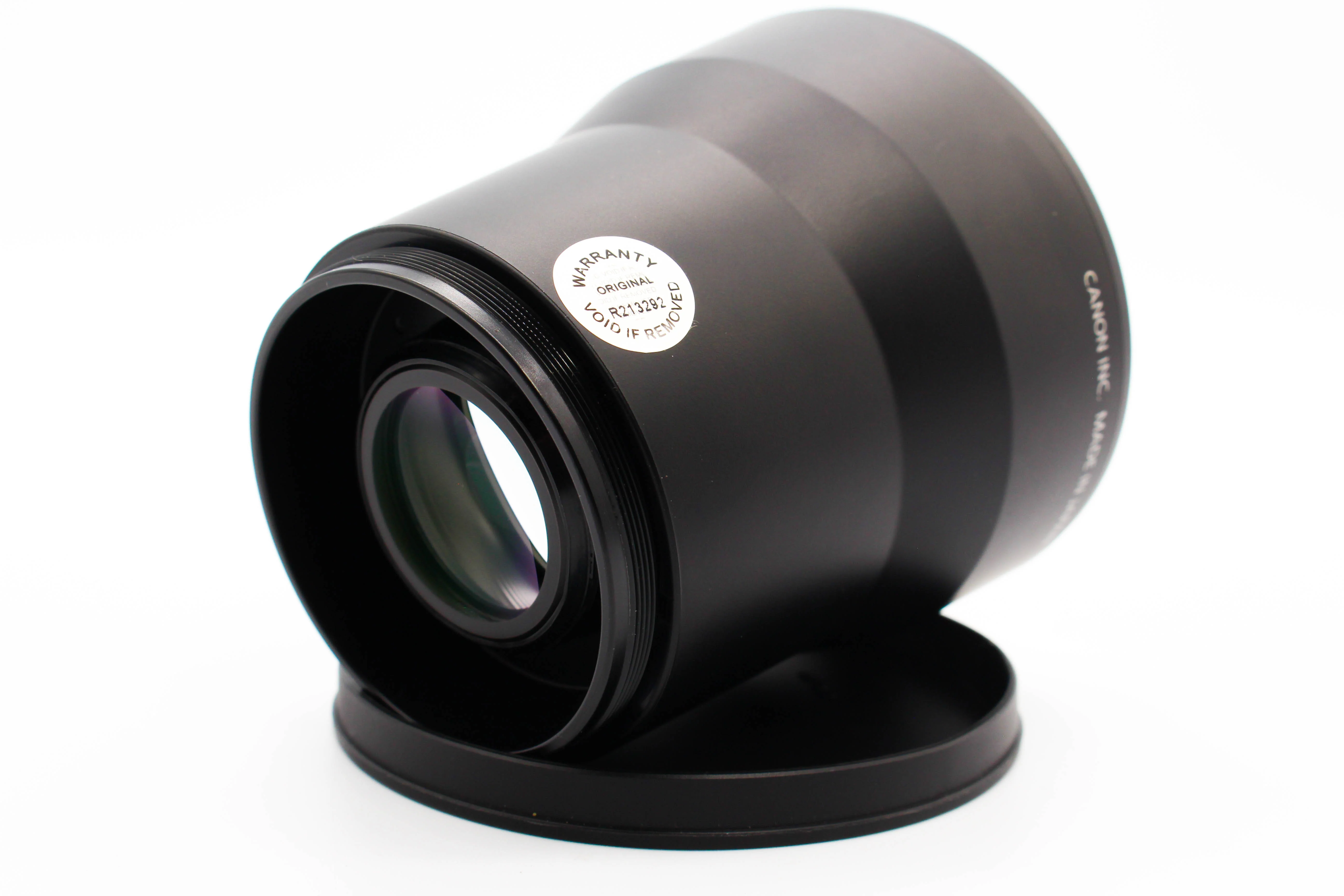 Canon TC-DC58X 2.0X 58mm Tele-Converter Lens With LA-DC58H Adapter For Camcorders Camera - Tested Excellent - Image 4