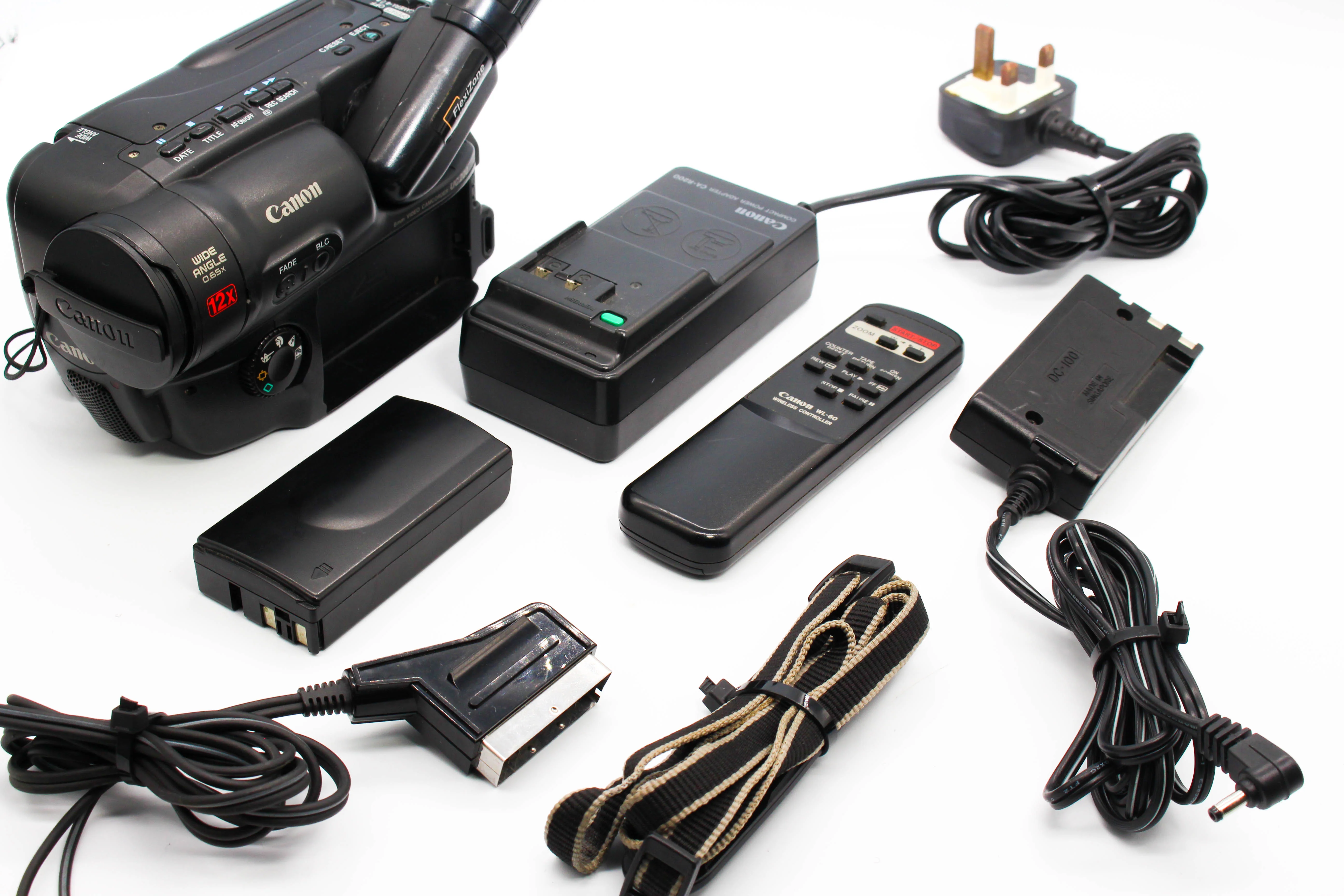 Canon UC200E Video8 8mm Handycam Camcorder Camera - Tested Bundle Good - Image 2