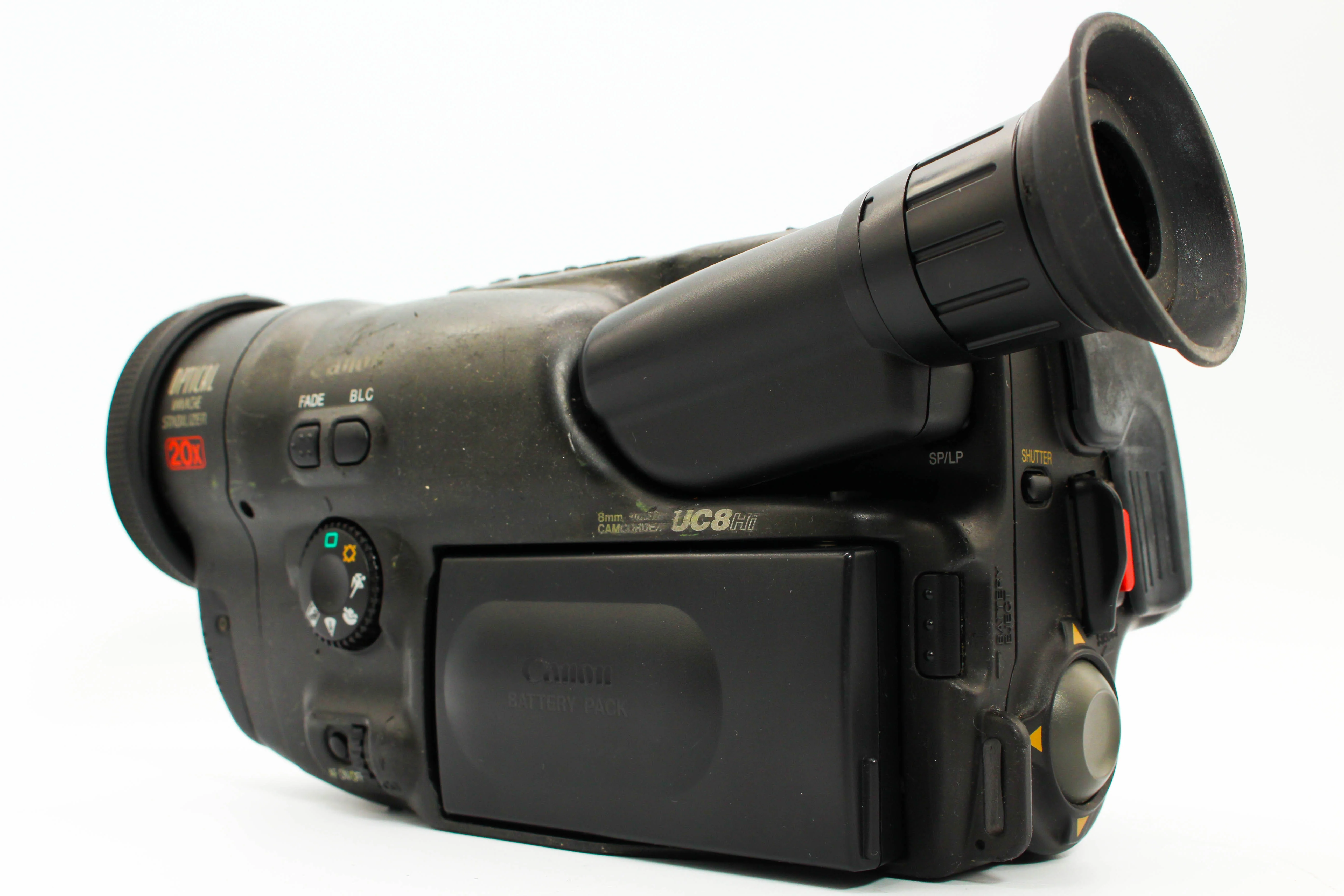 Canon UC8HiE Hi8 8mm Handycam Camera Analog Video Camcorder - Tested Bundle - Image 3