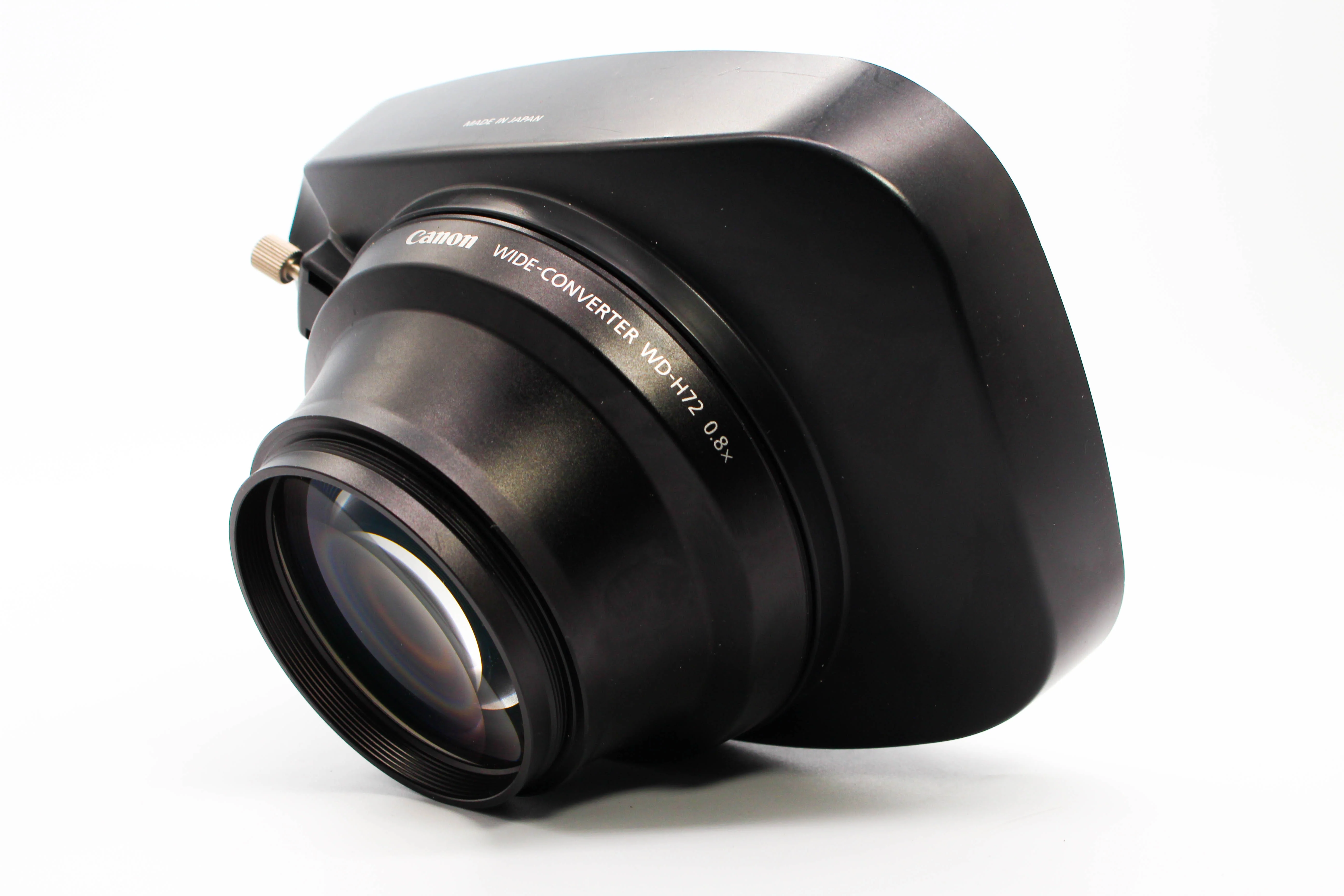 Canon Wide Converter WD-H72 0.8x 72mm Thread Size Screw Mount Wide Angle Lens For Camcorders - Tested Bundle Excellent - Image 4