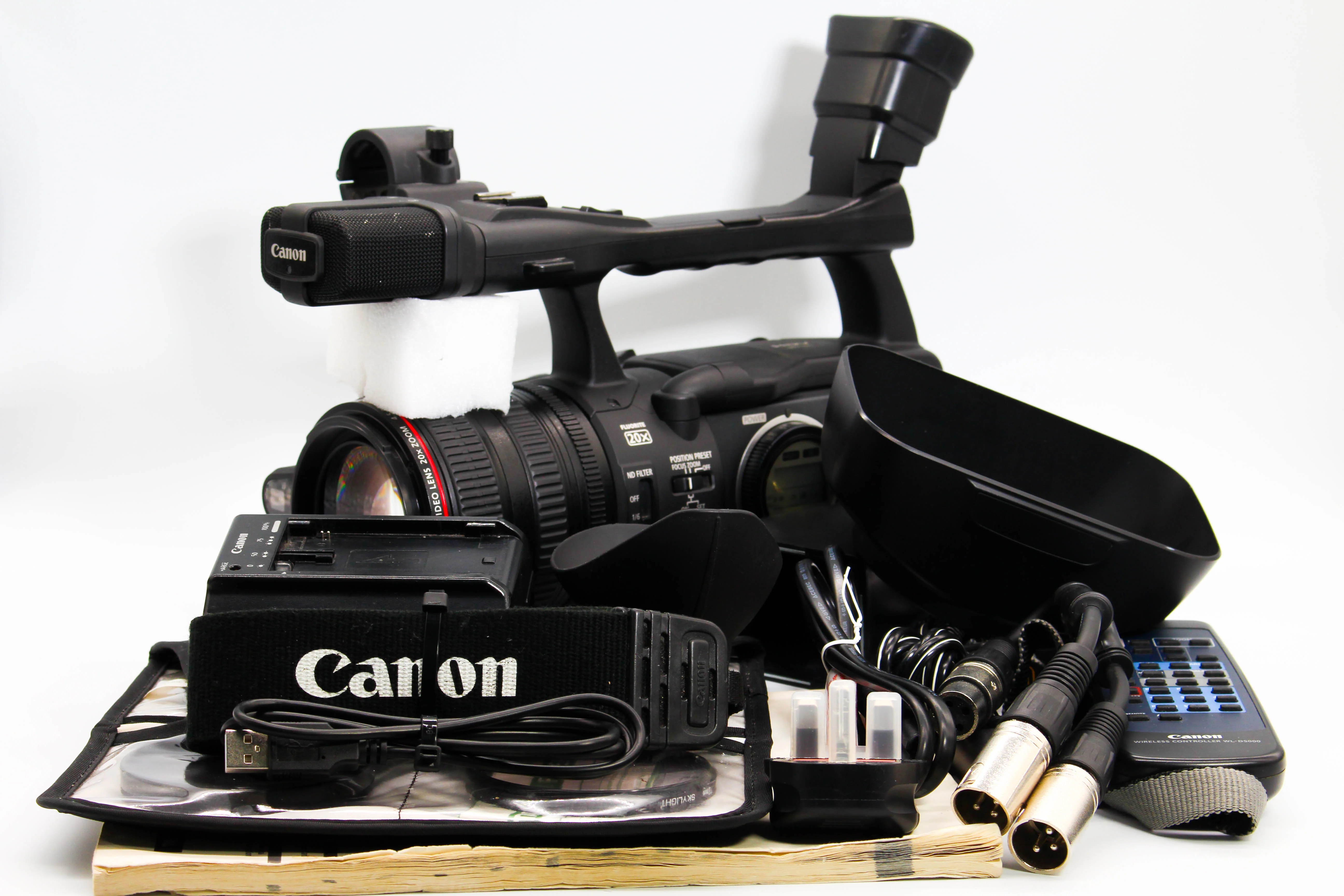 Canon XH-A1E HDV MiniDV Digital Video Handycam Camcorder Camera (Read) - Tested Bundle - Image 2