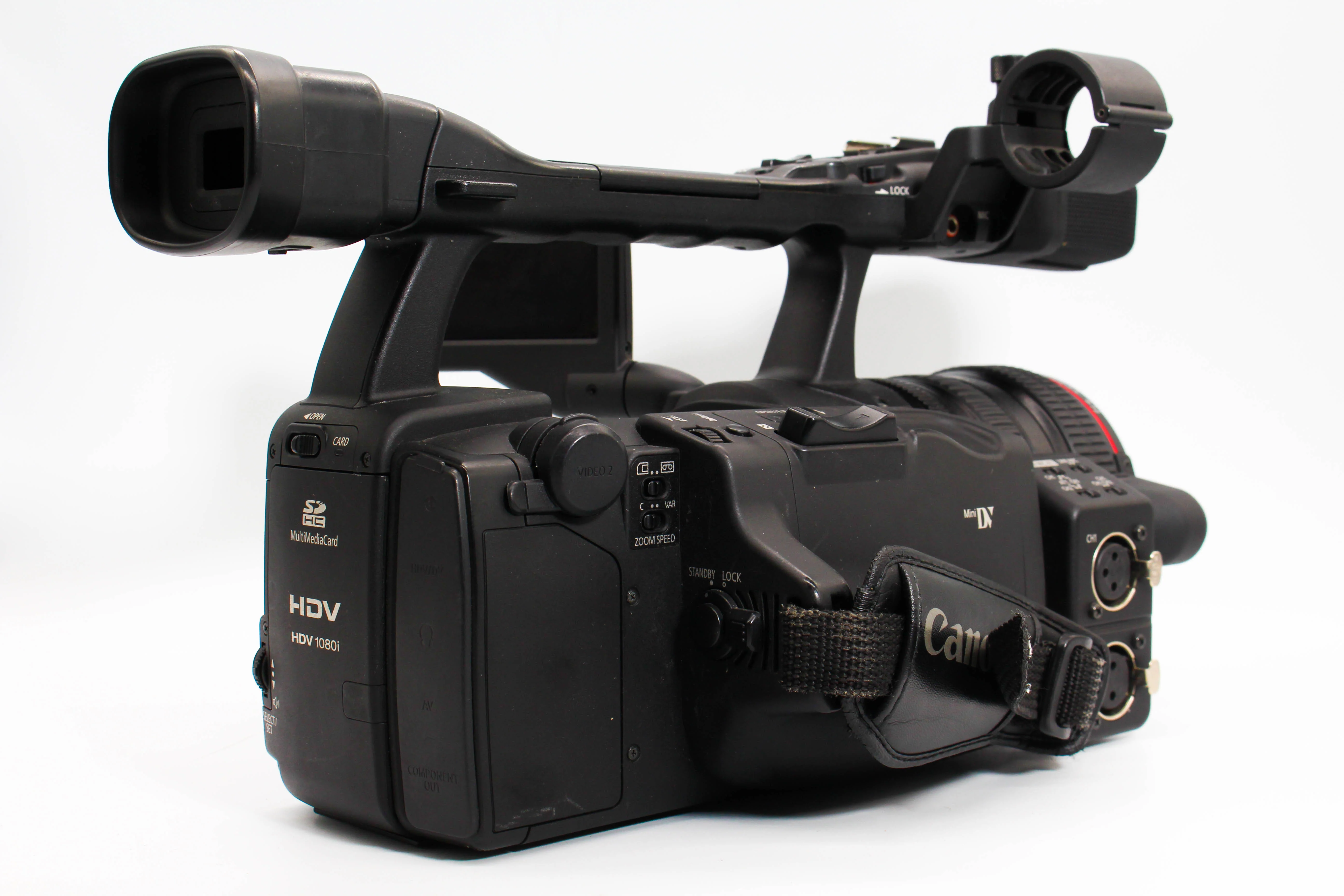 Canon XH-A1E HDV MiniDV Digital Video Handycam Camcorder Camera (Read) - Tested Bundle - Image 4