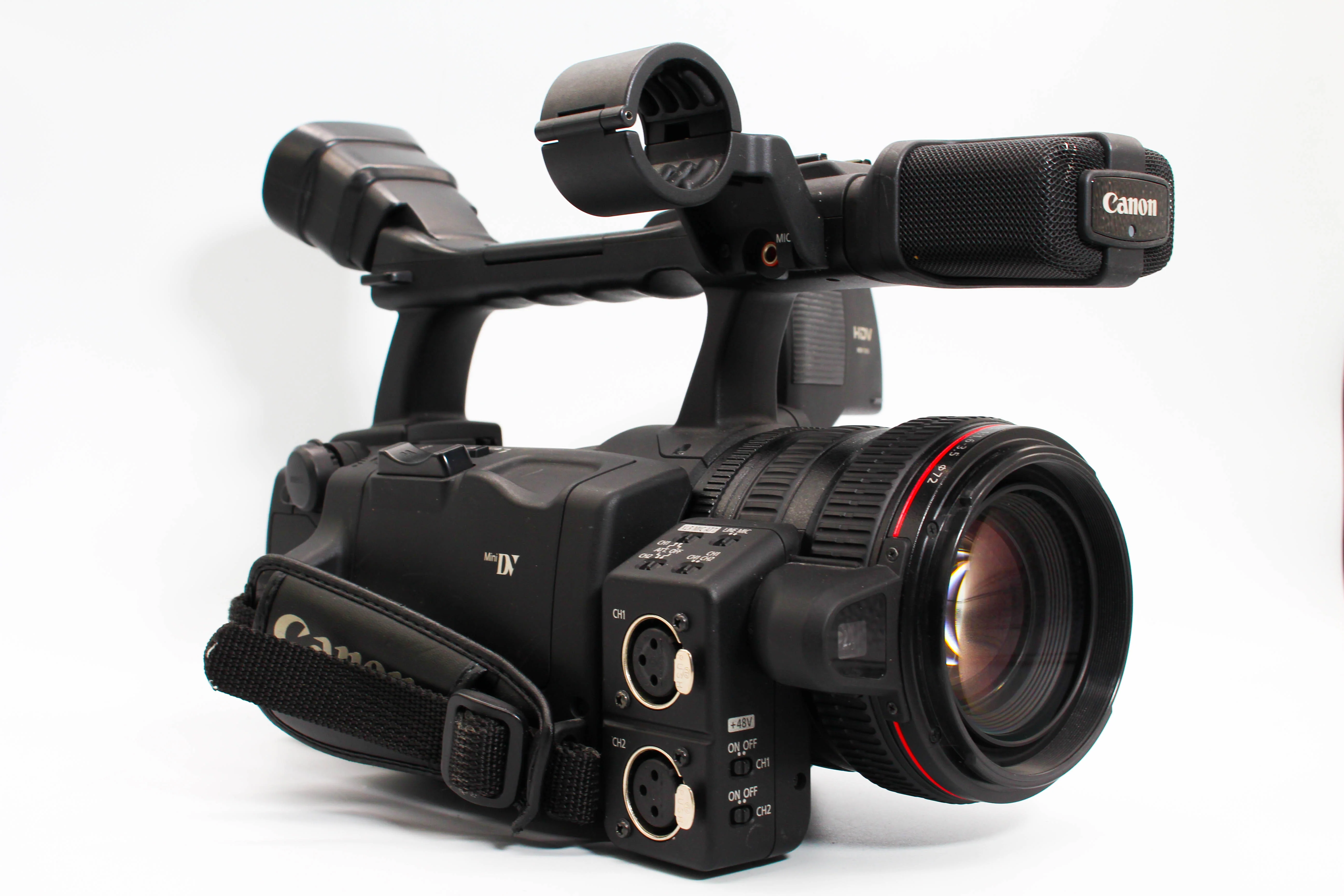 Canon XH-A1E HDV MiniDV Digital Video Handycam Camcorder Camera (Read) - Tested Bundle - Image 5