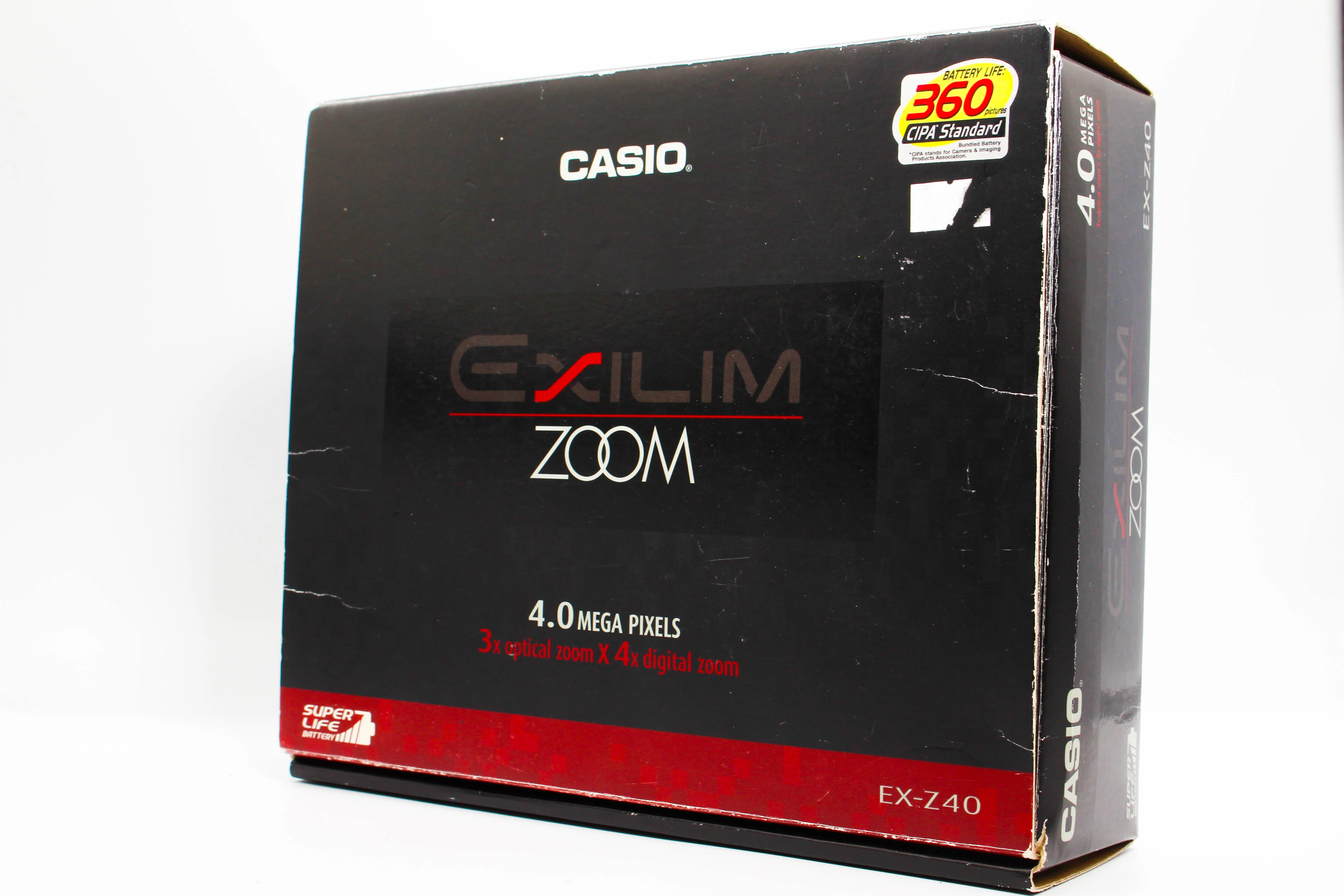 Casio EXILM EX-Z40 Digital Retro Photo Digital Camera Digicam - Tested Bundle Good - Image 3