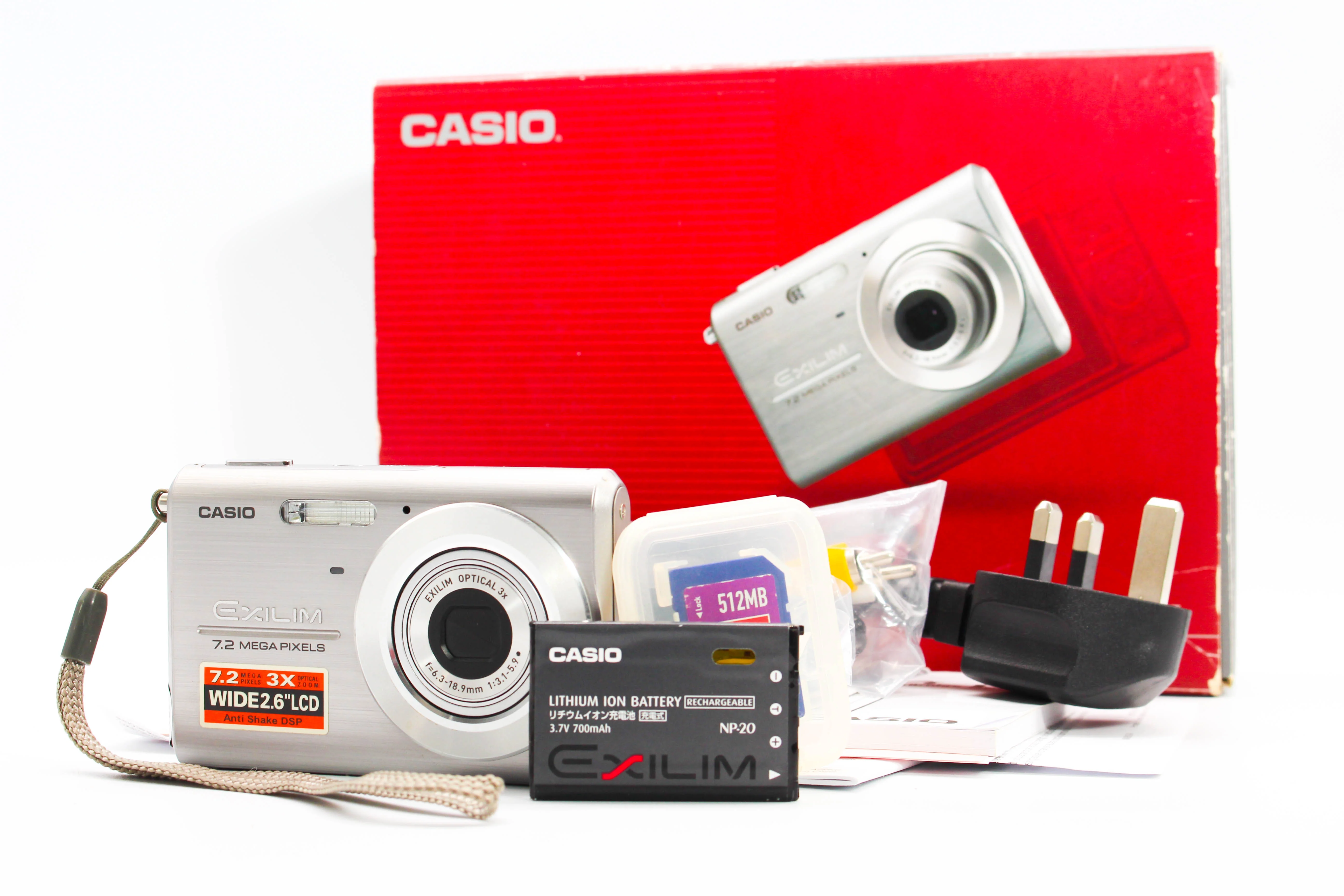 Casio EXILM EX-Z75 SD Card Retro Digital Photo Video Camera Digicam - Tested Bundle Excellent - Image 2