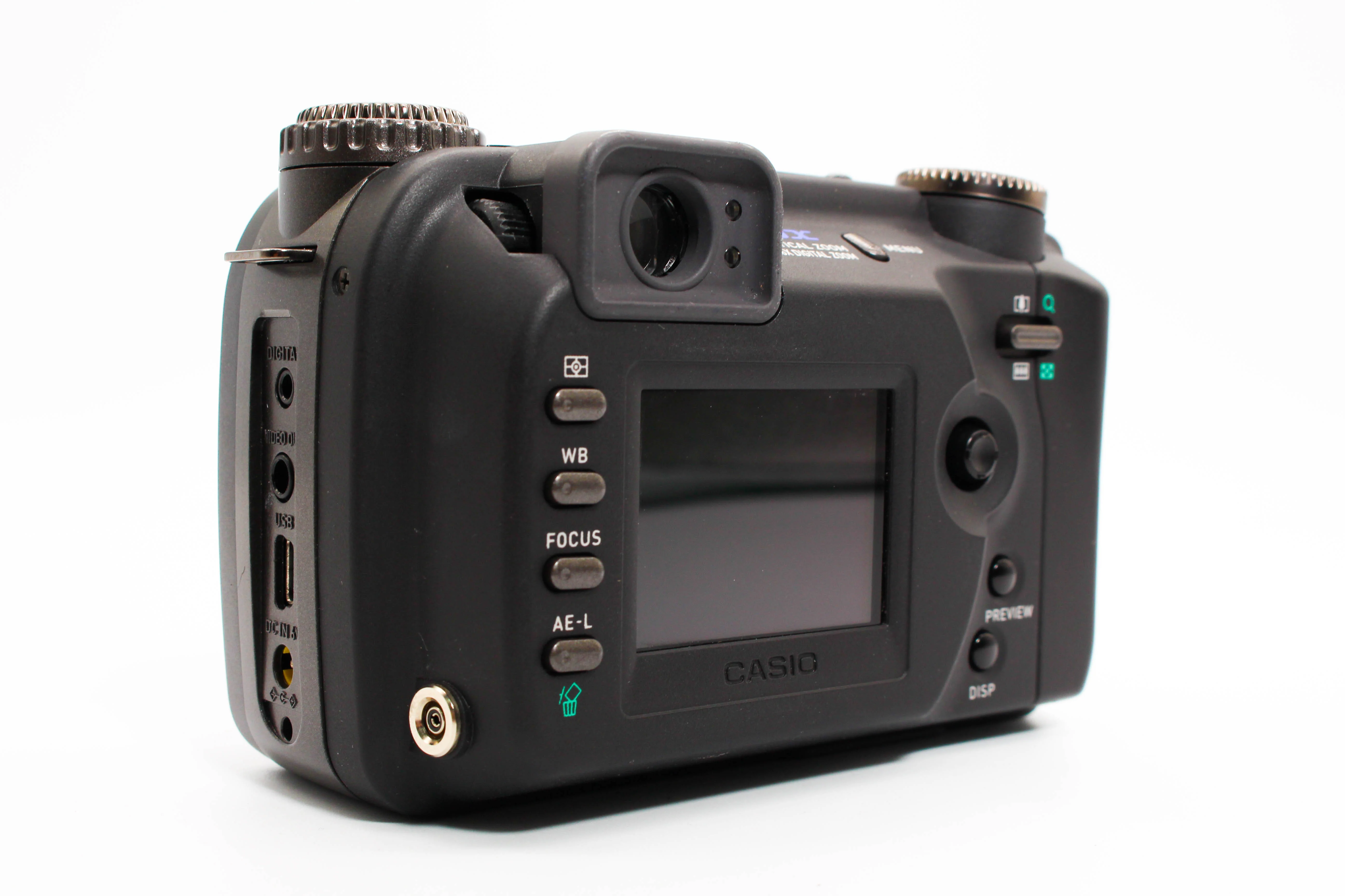 Casio QV-5700 Compact Flash CF Card Retro Photo Digital Camera Digicam - Tested Bundle Good - Image 2