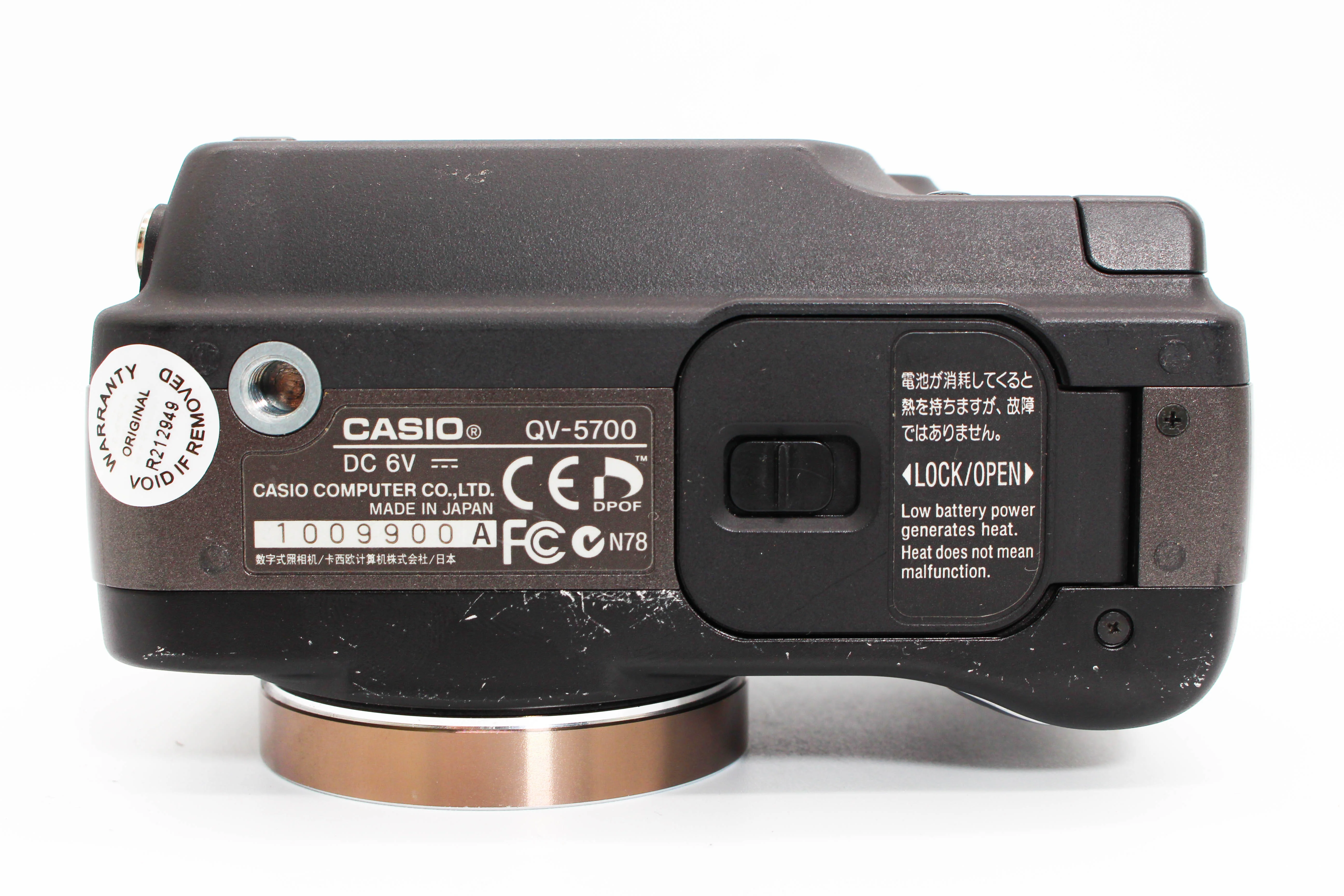 Casio QV-5700 Compact Flash CF Card Retro Photo Digital Camera Digicam - Tested Bundle Good - Image 7
