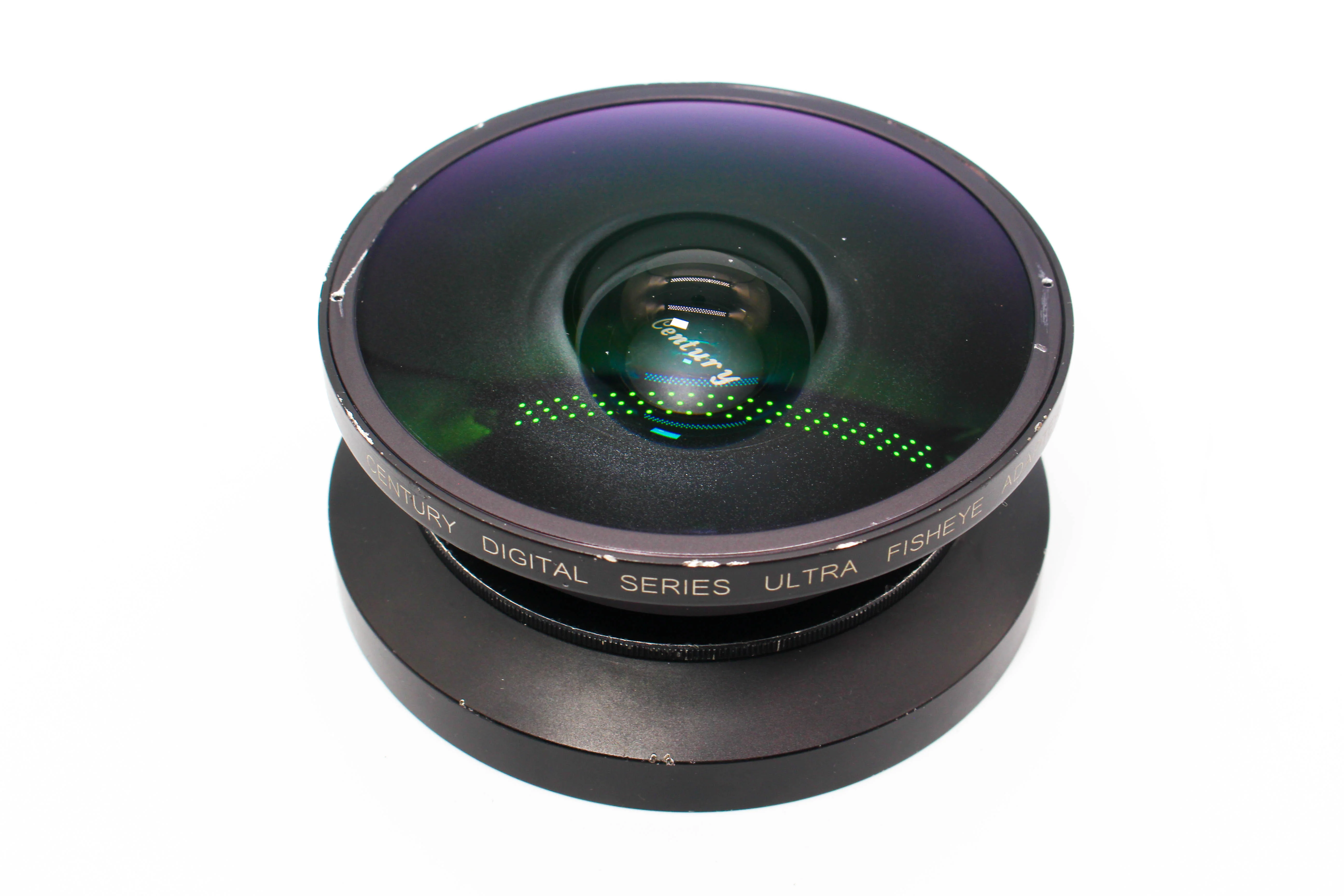 Century Optics MK1 0.3X VX1000 Bayo Mount Fisheye Lens For Camcorders - Very Rare - Image 4