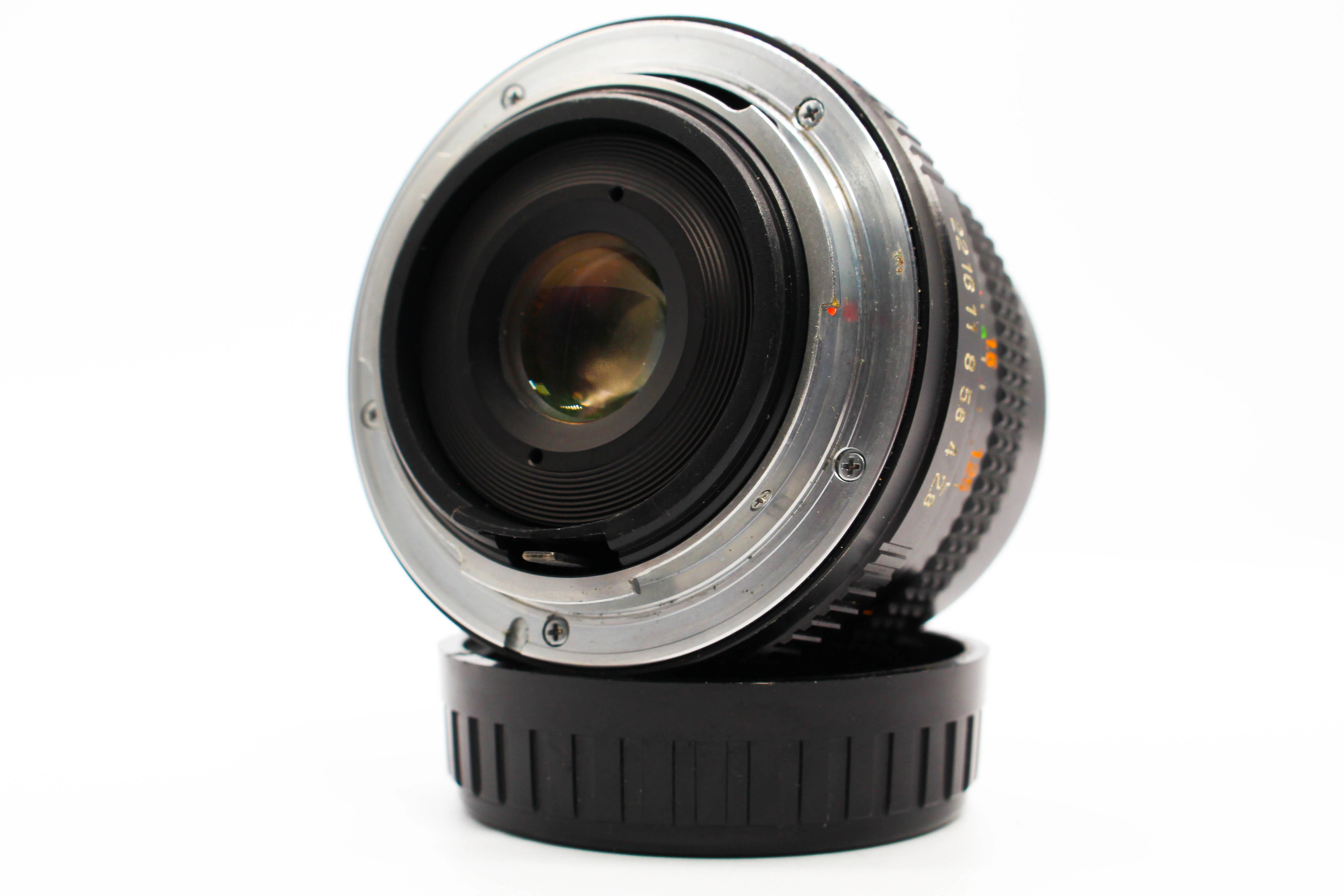 Chinon Auto 28mm 2.8 MC Wide Angle Pentax K Mount Lens - Tested Good - Image 4