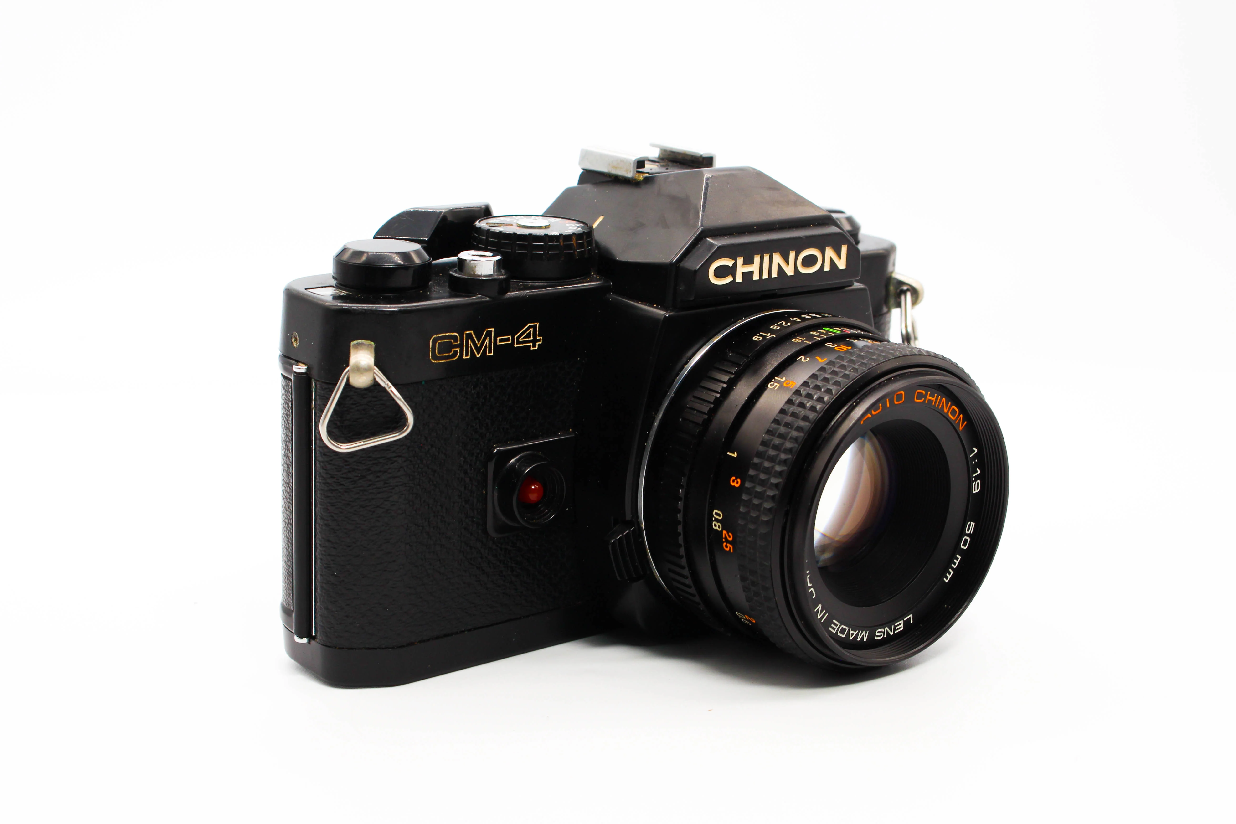 Chinon CM-4 SLR 35mm Film Photo Camera With 50mm f/1.9 Lens - Tested Good - Image 6