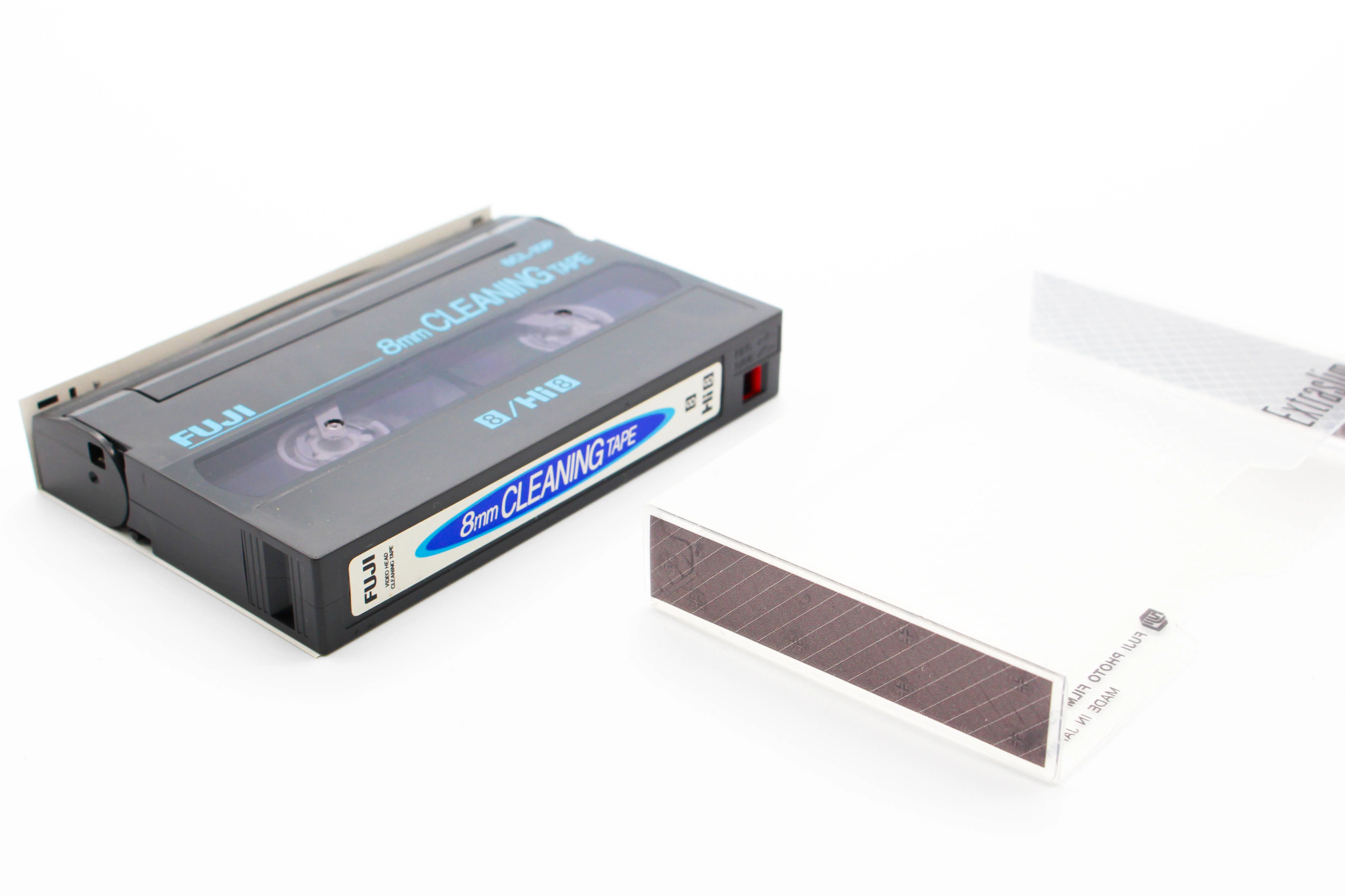 Fuji Digital8 Hi8 Video8 8mm Cleaning Cassette Head Cleaner Tape - Tested Excellent - Image 2