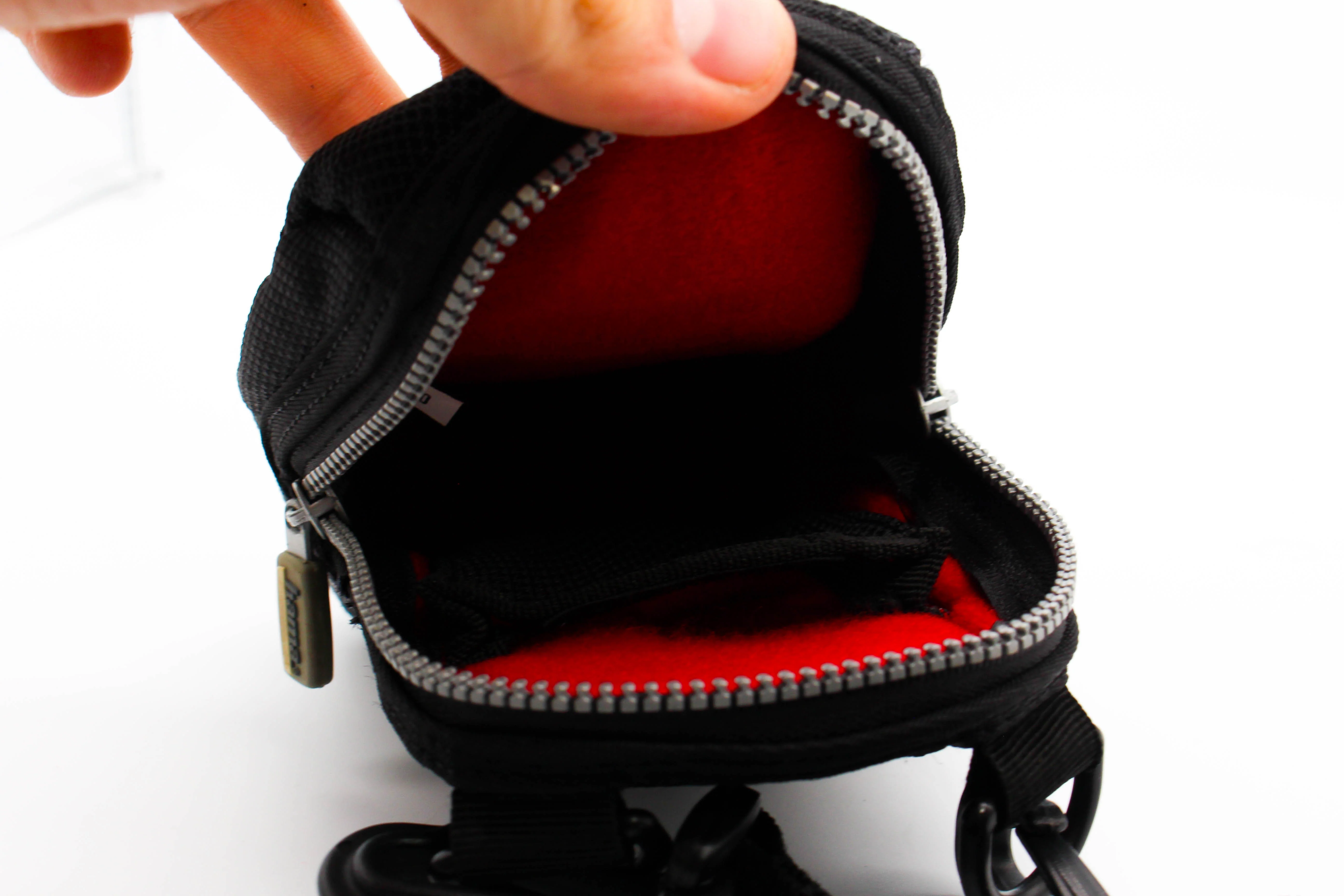 Hama Small Camera Carry Pouch Bag For Digicam Compact Cameras Black - Excellent - Image 2