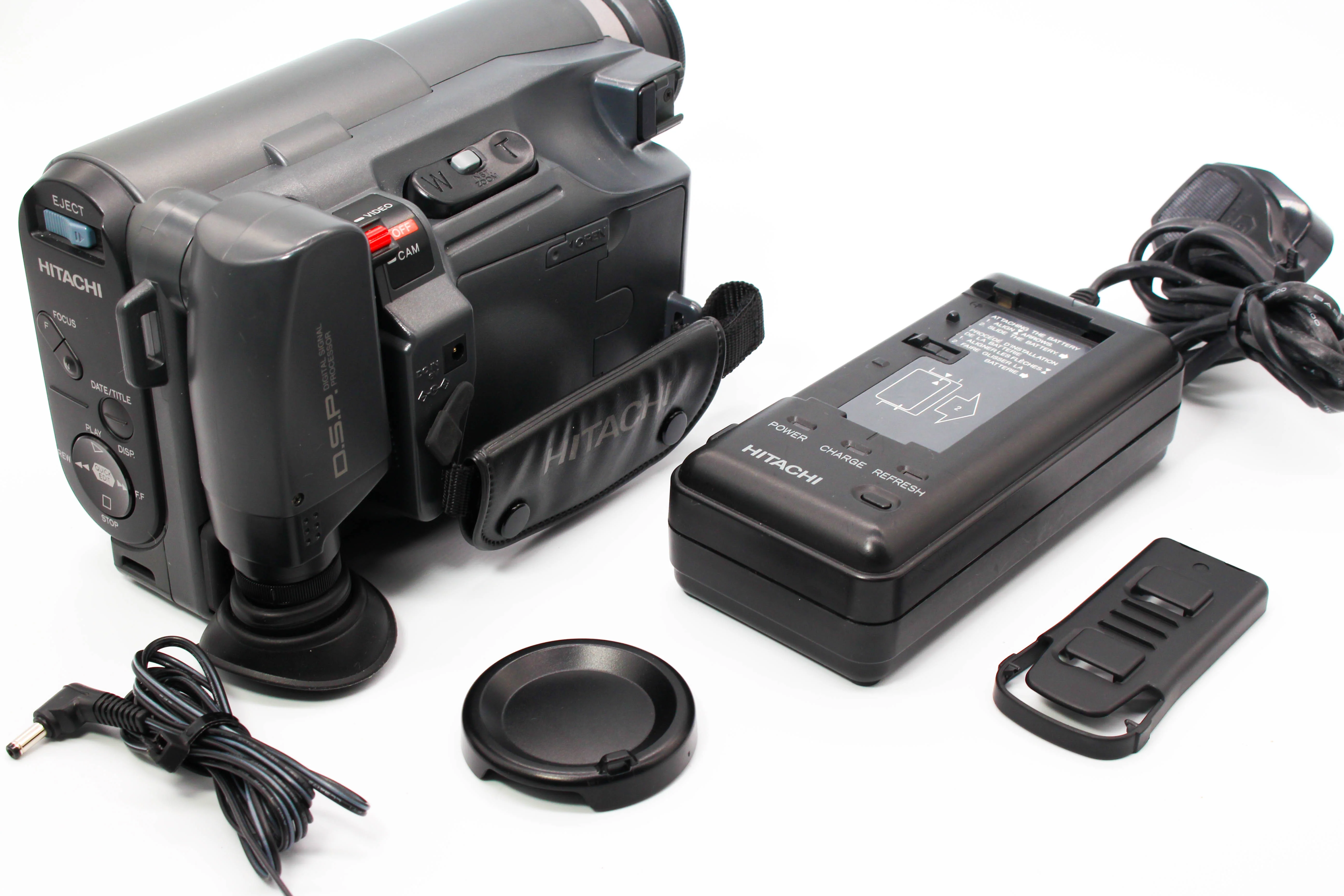 Hitachi VM-E110E Video8 8mm Handycam Camcorder Camera - Tested Bundle Excellent - Image 2