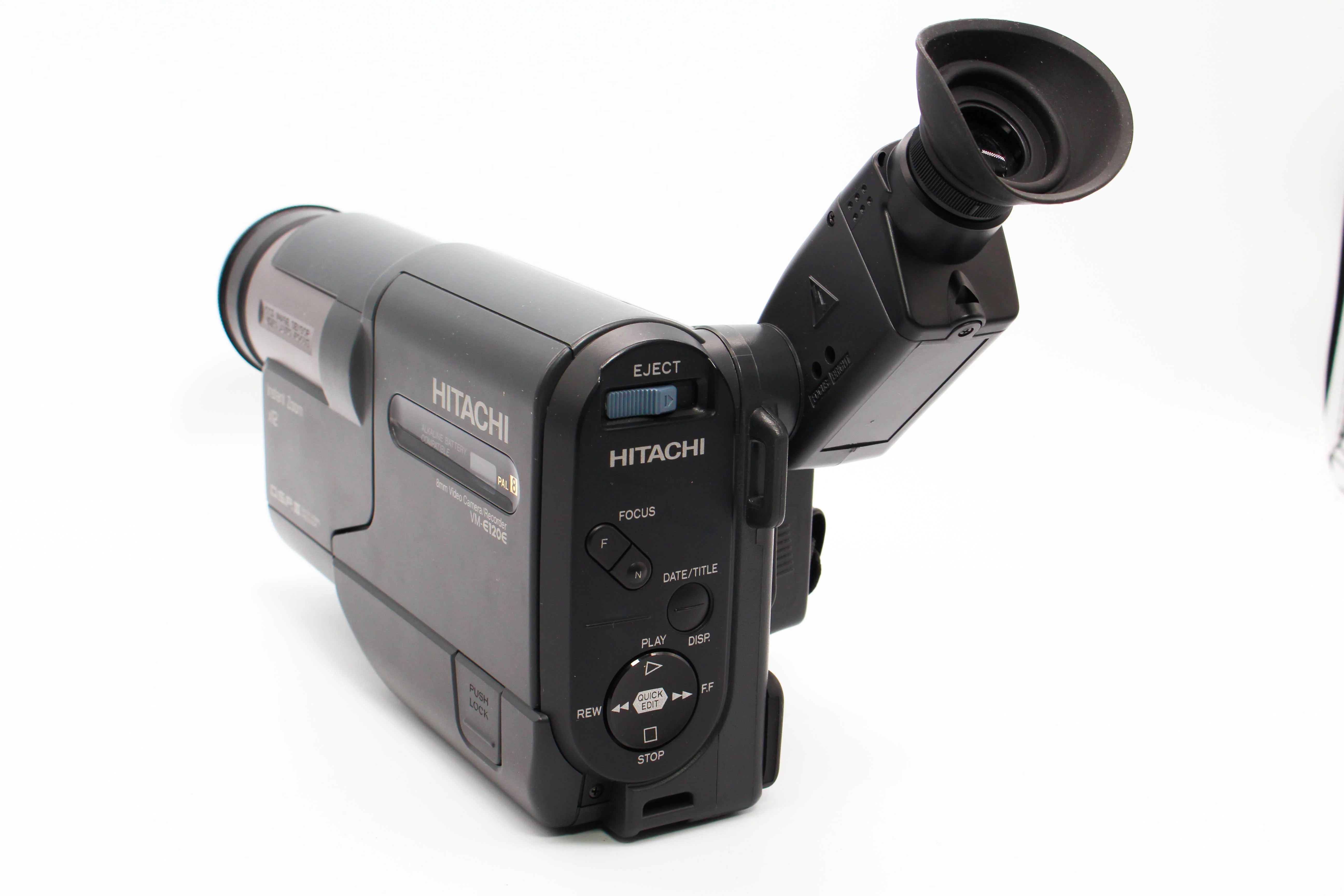Hitachi VM-E120E 8mm Analog Video Handycam Camcorder Camera - Tested Bundle Excellent - Image 5
